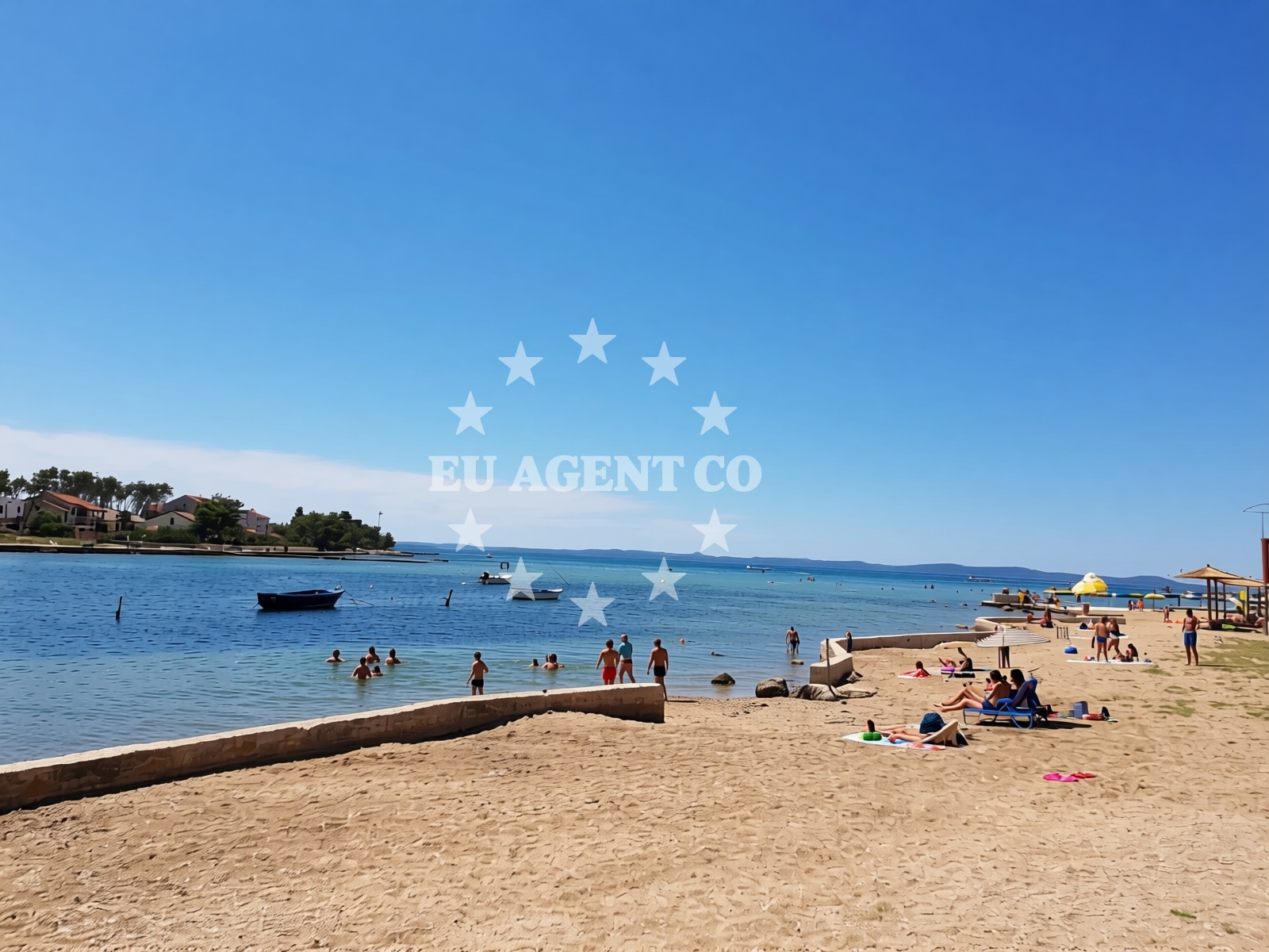 Additional view of Dalmatia beach in , Privlaka