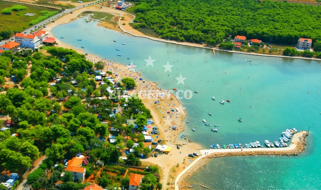 Additional view of Dalmatia beach in , Privlaka