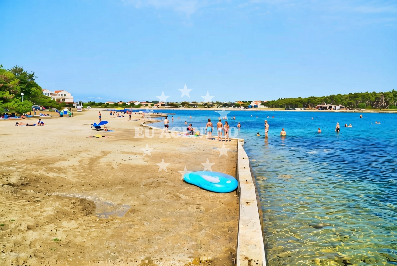 Additional view of Dalmatia beach in , Privlaka