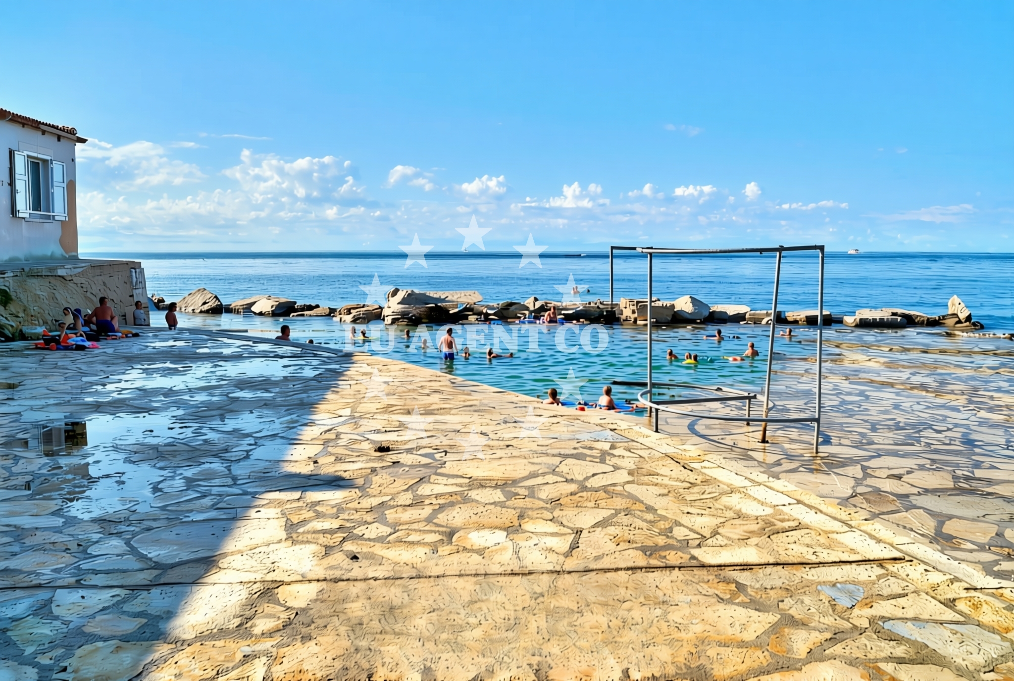 Additional view of Dante beach in Sveti Mihael 4, Umag