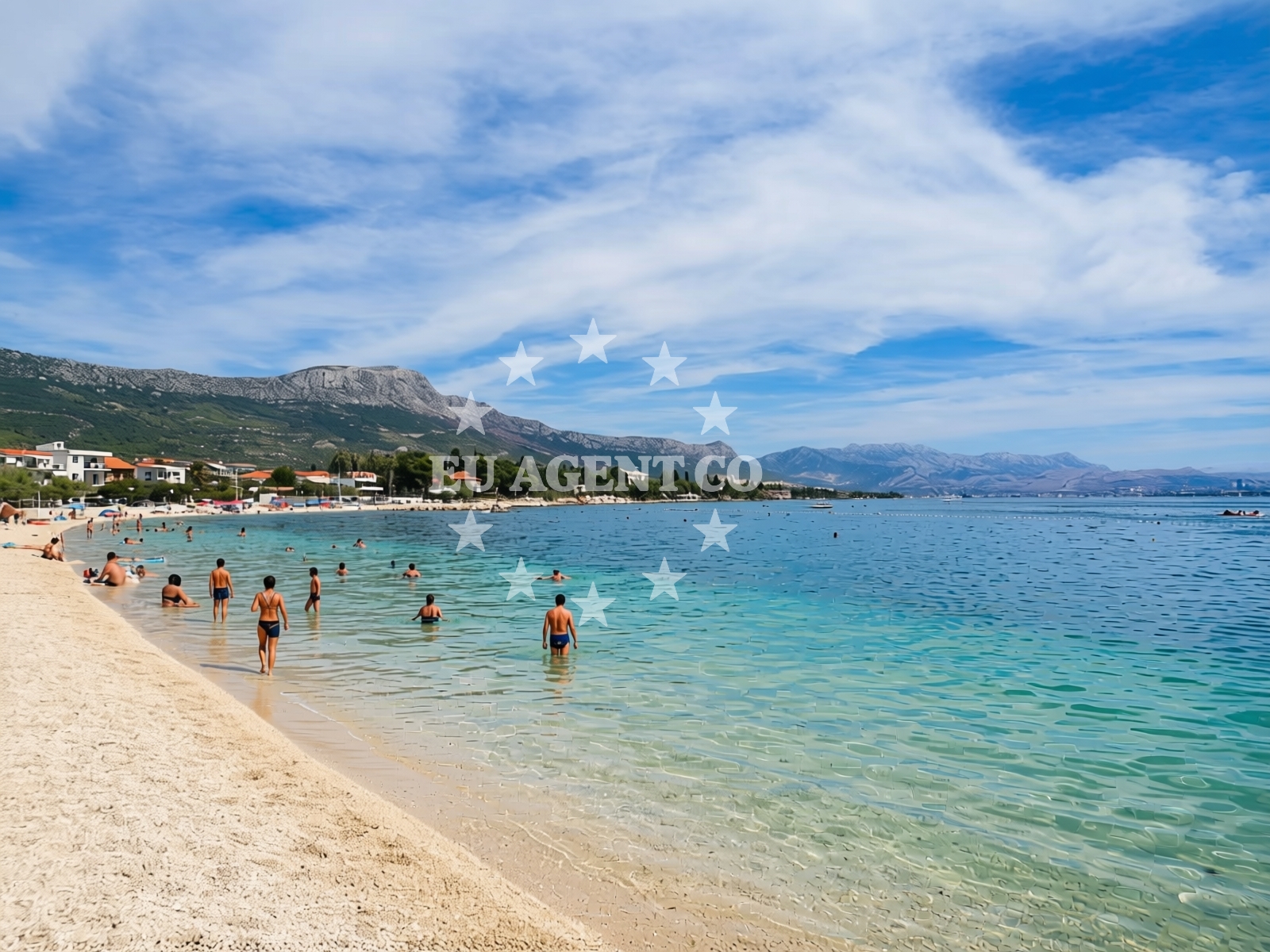 Additional view of Dardin beach in Brce 5, Kaštela