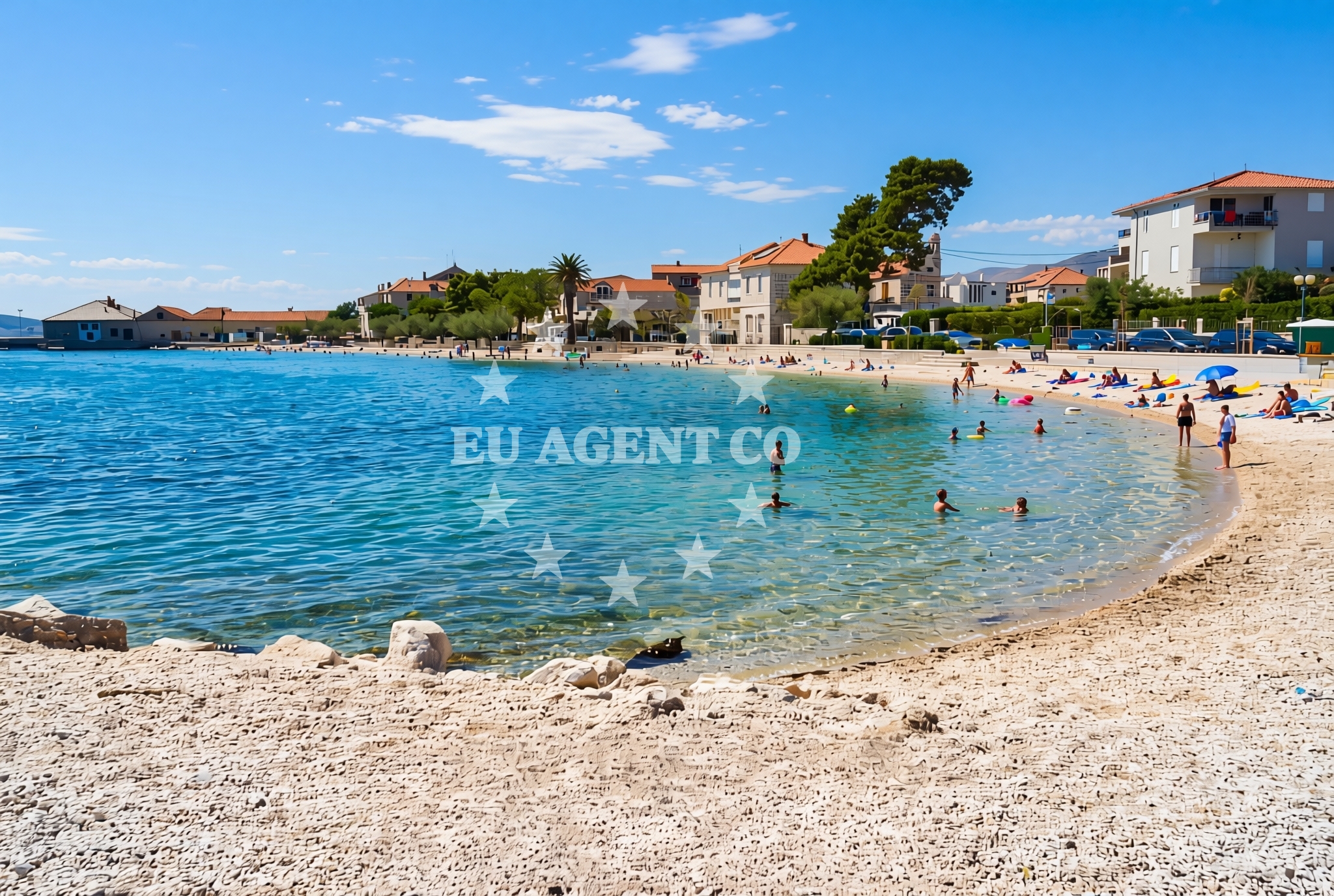 Additional view of Dardin beach in Brce 5, Kaštela