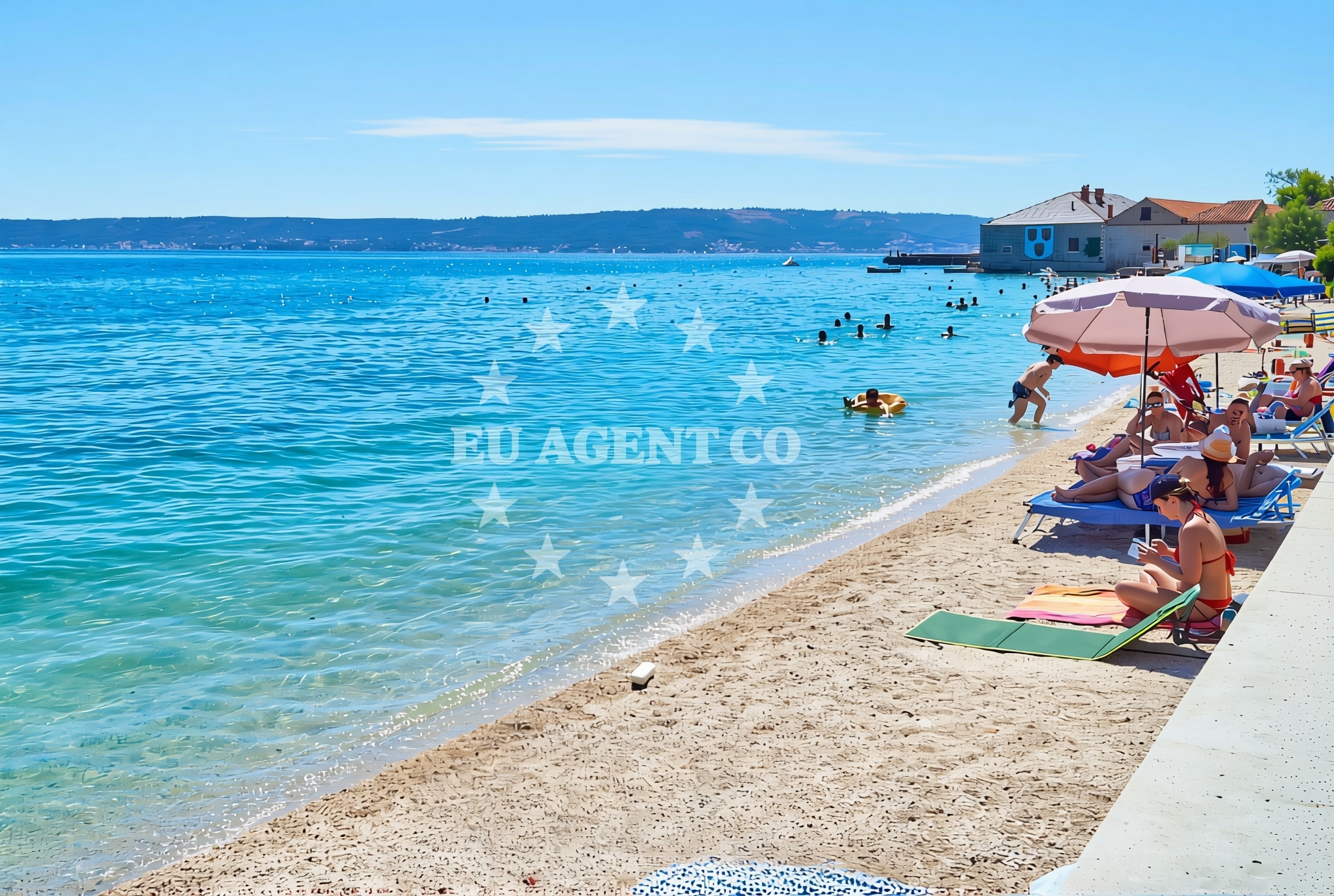 Additional view of Dardin beach in Brce 5, Kaštela