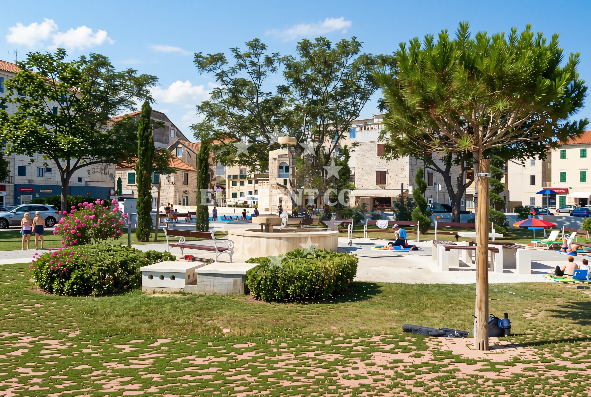 Additional view of Dardin beach in Brce 5, Kaštela