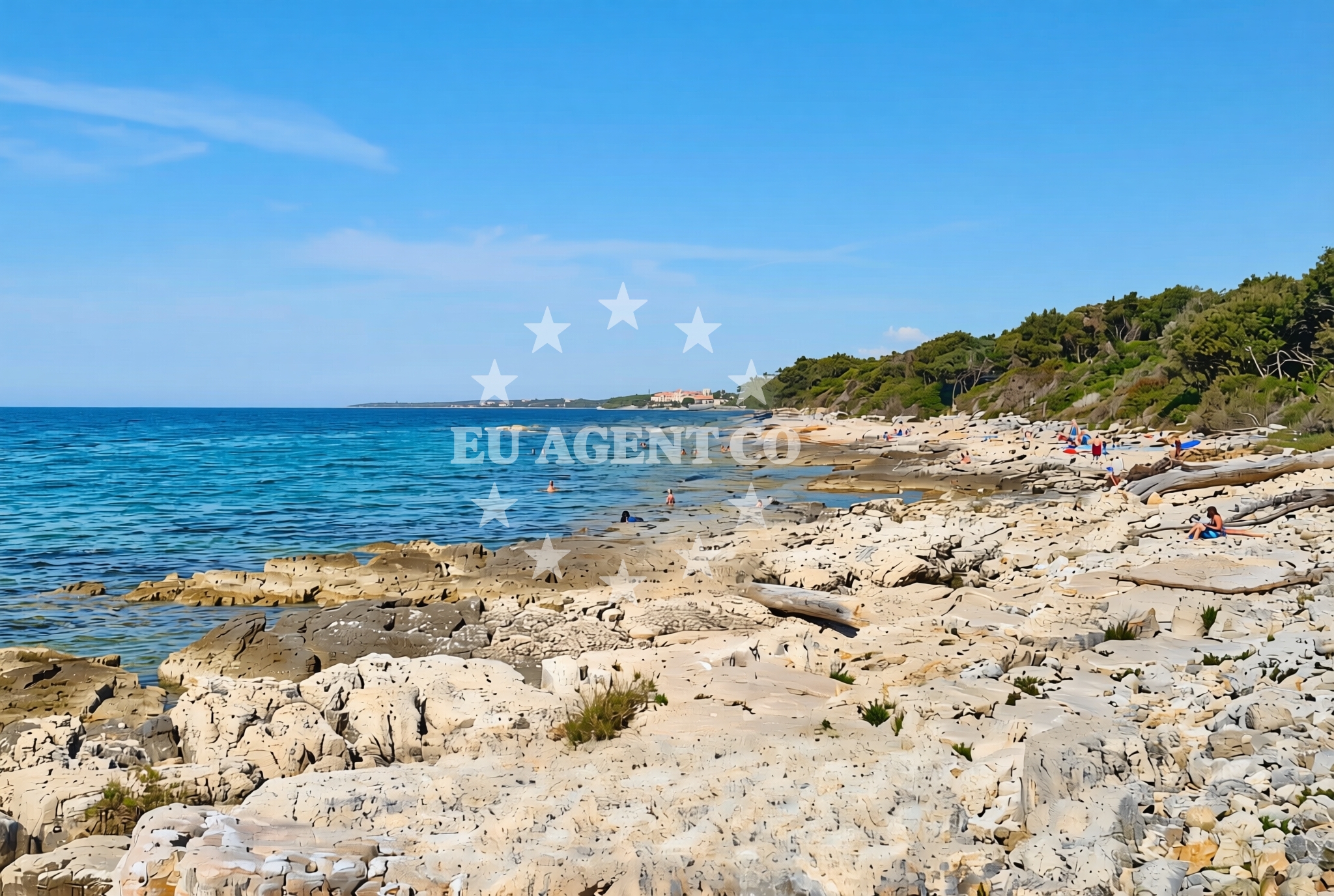 Overview of Datule, Bale Beach in Datule