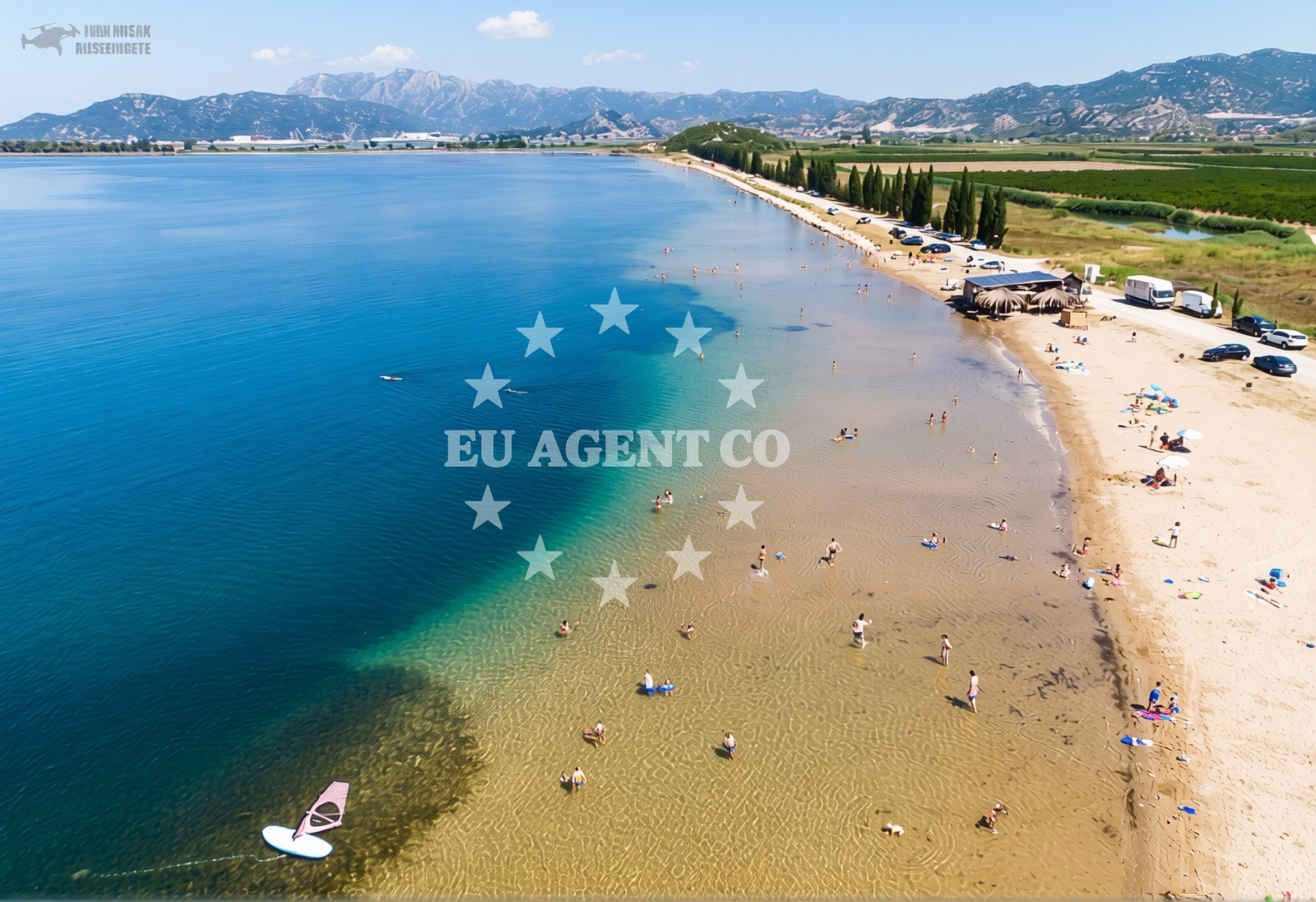 Overview of Delta beach in Pržinovac 29, Opuzen
