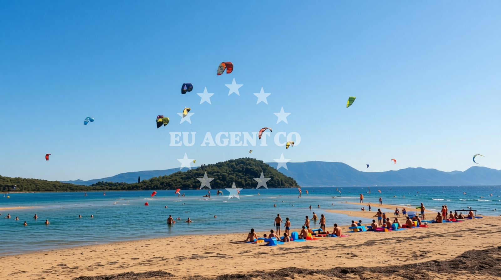 Beach facilities and surroundings at Delta beach in Pržinovac 29, Opuzen
