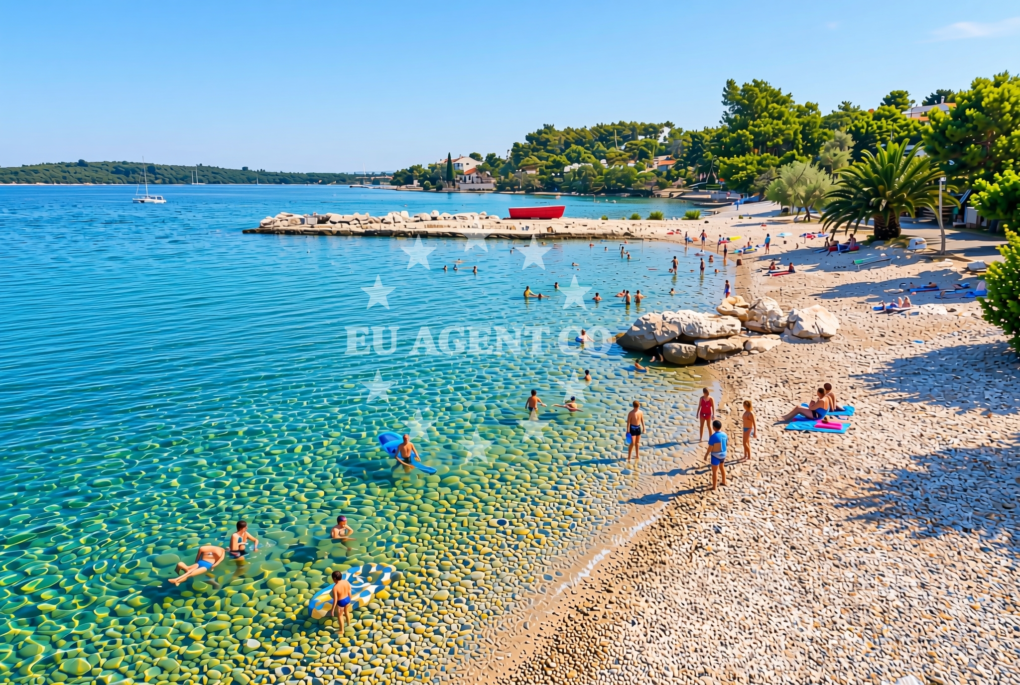 Additional view of Denka beach in Lovište 75A, Lovište