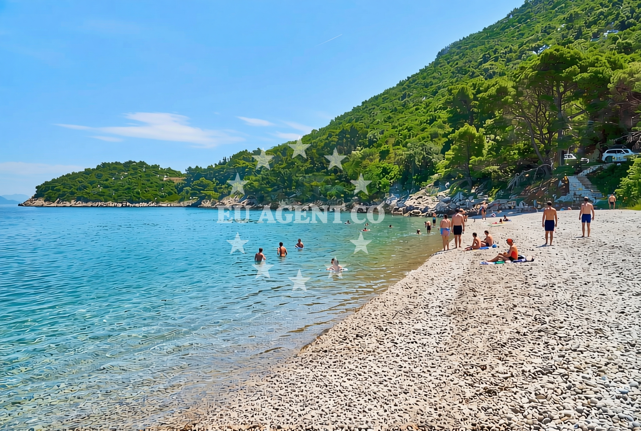 Additional view of Desna luka, Duba Pelješka Beach in Desna luka