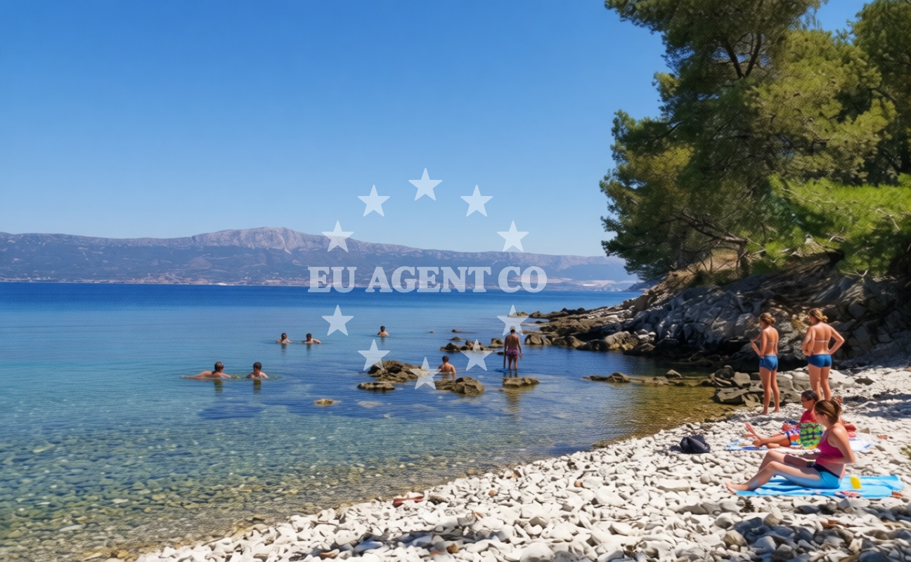 Additional view of Dimitry beach in , Slatine