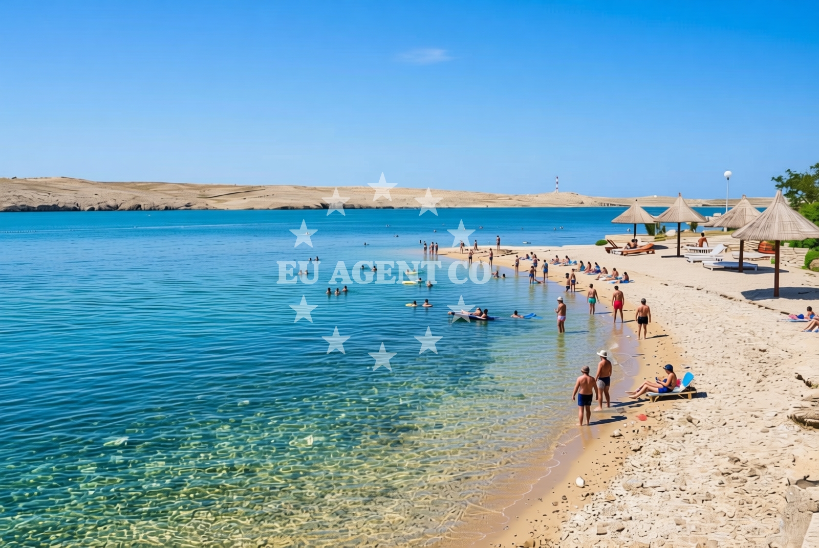 Shoreline and swimming area at Dinjiška (Pag): beaches and coves (3) in Dinjiška (Pag)