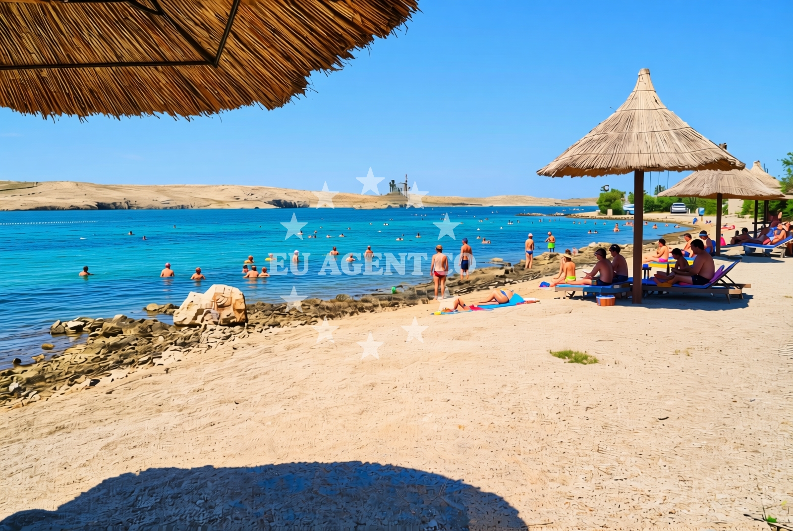 Additional view of Dinjiška (Pag): beaches and coves (3) in Dinjiška (Pag)