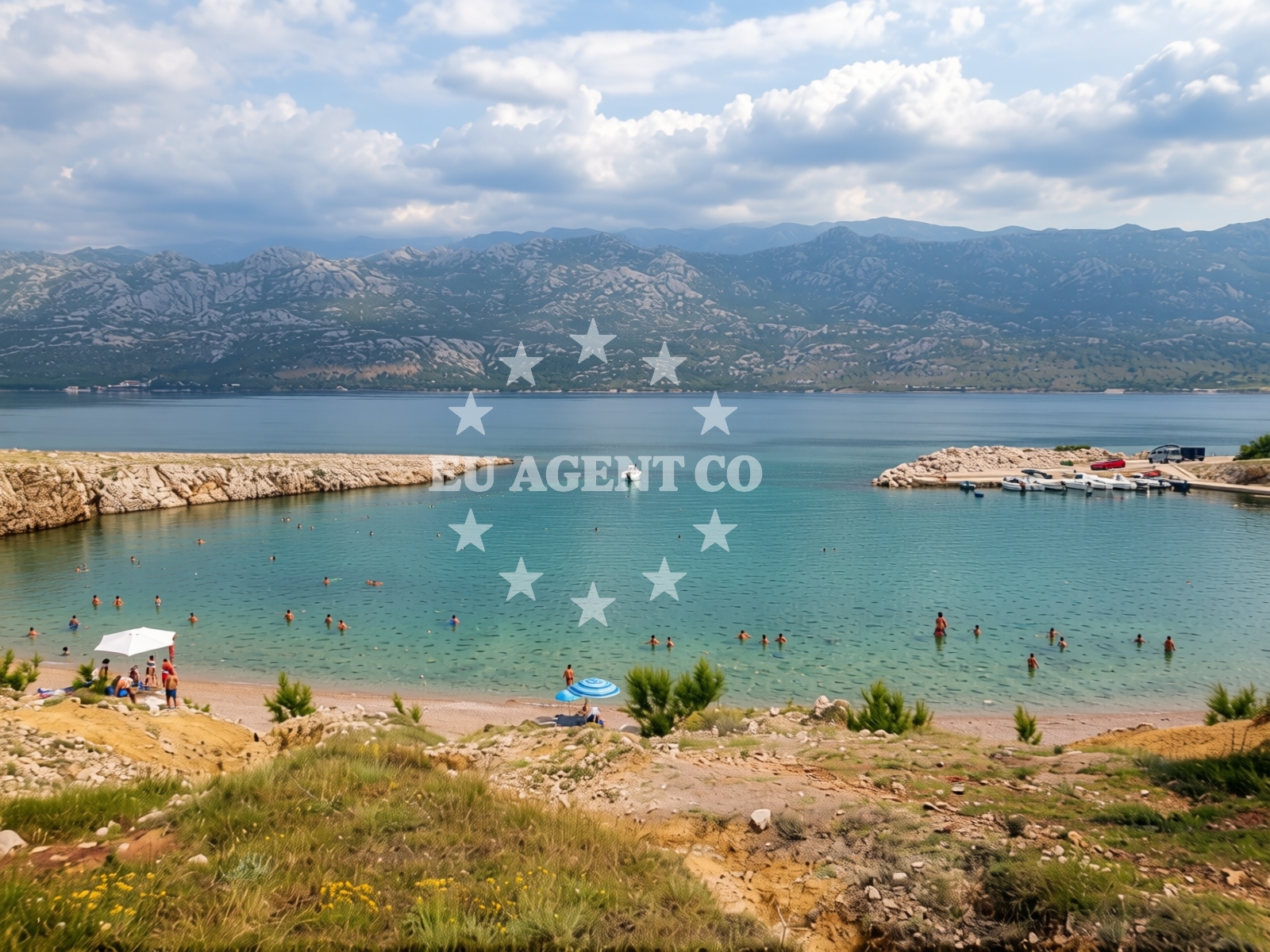 Additional view of Divojacka beach in Zagrebačka 43, Rovanjska, Jasenice