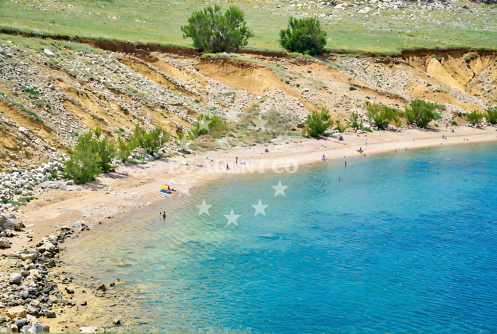 Additional view of Divojacka beach in Zagrebačka 43, Rovanjska, Jasenice