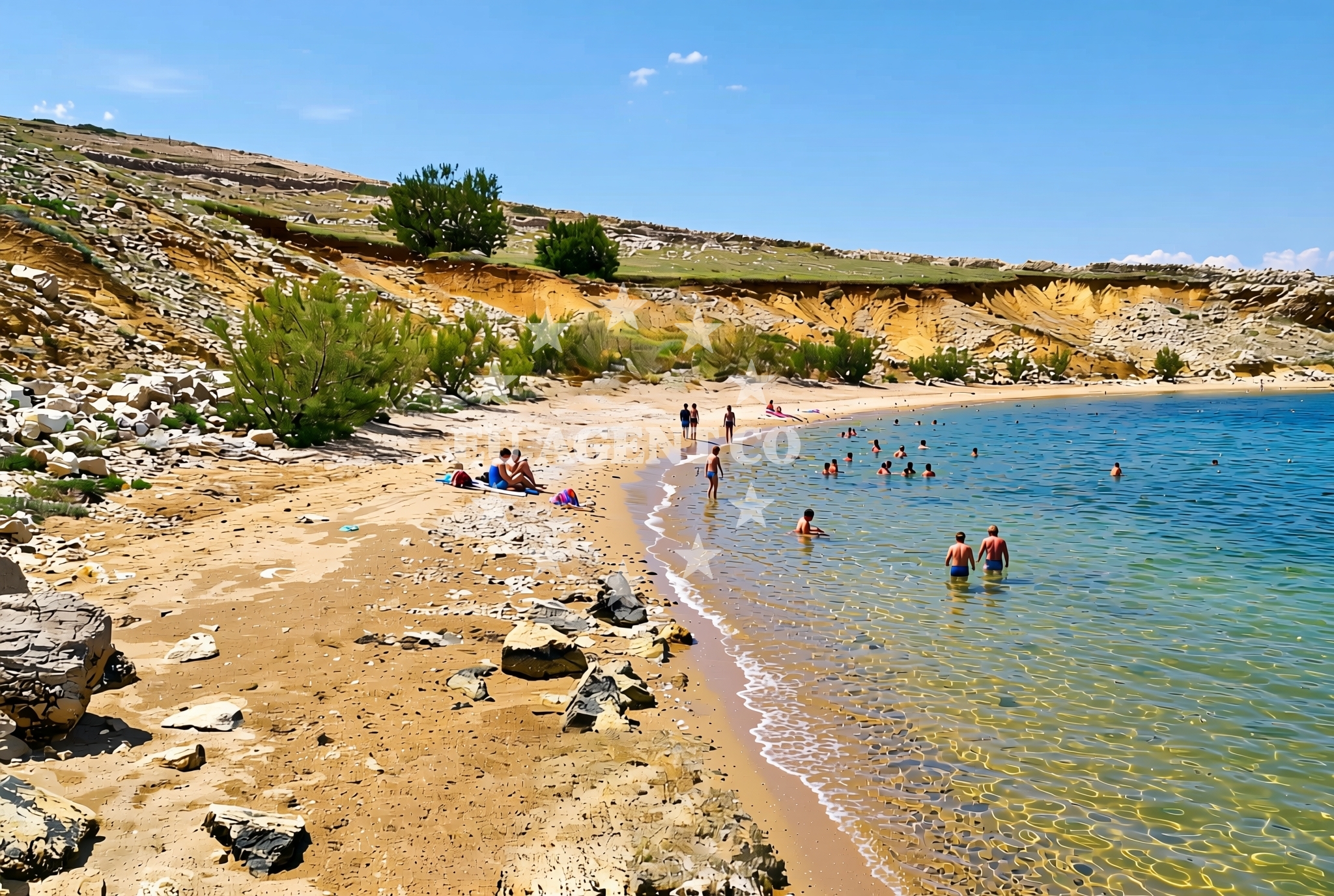 Additional view of Divojacka beach in Zagrebačka 43, Rovanjska, Jasenice
