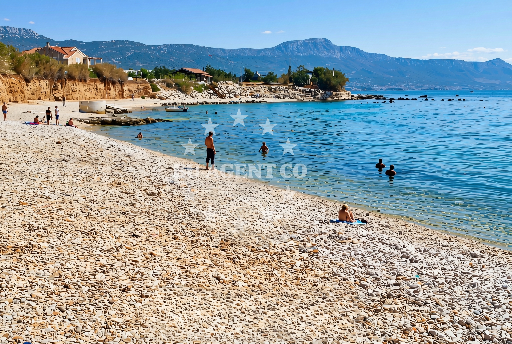 Additional view of Divulje beach in Put Divulja 50 48, Kastel Stafilic