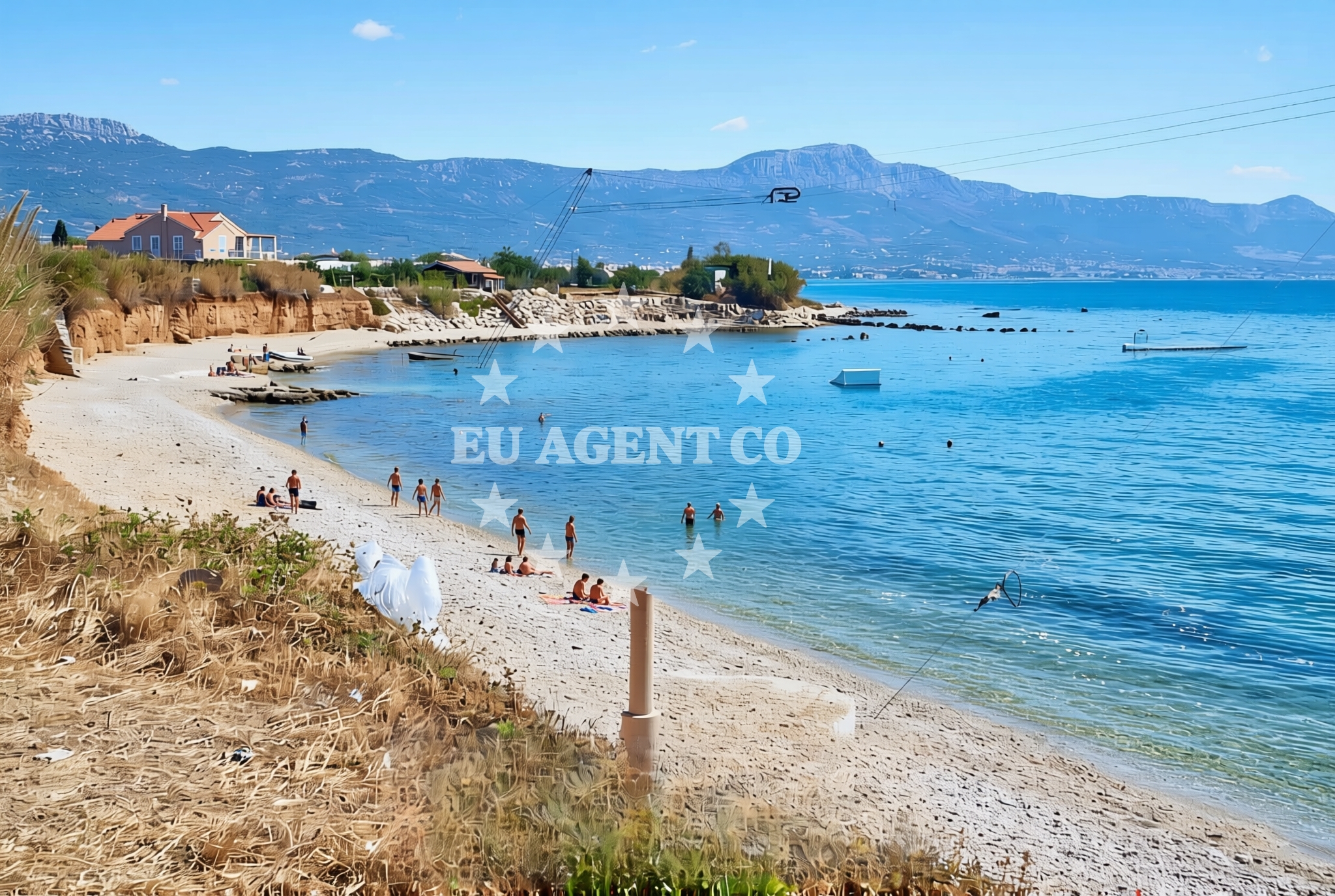 Additional view of Divulje beach in Put Divulja 50 48, Kastel Stafilic