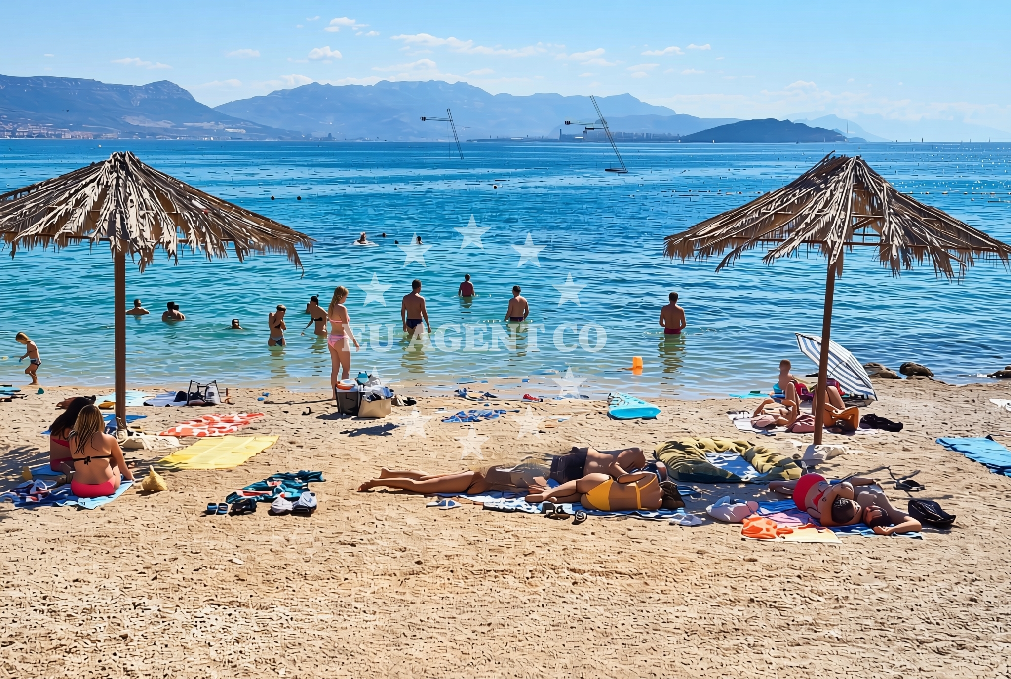 Additional view of Divulje: beaches and coves in Divulje