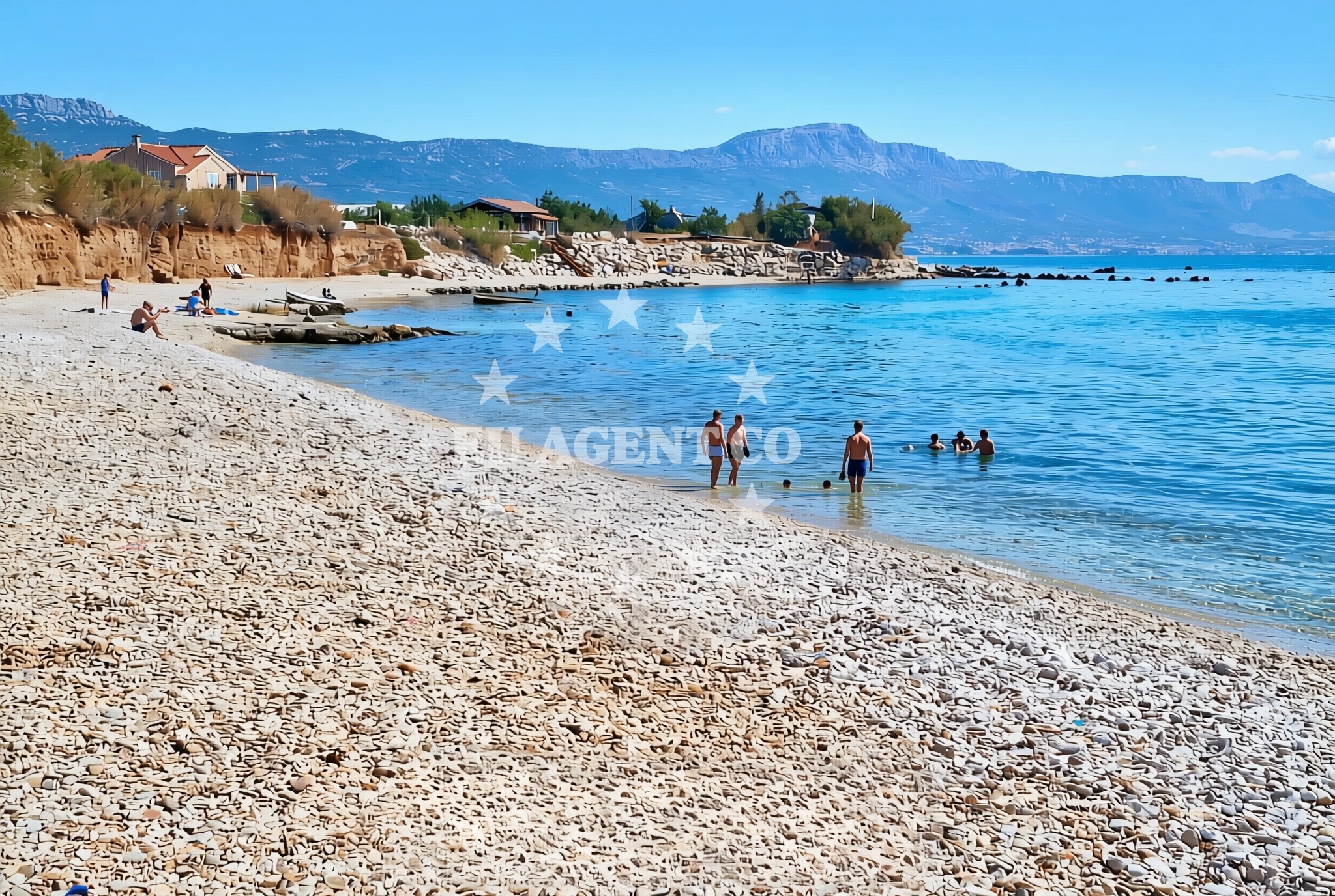 Additional view of Divulje: beaches and coves in Divulje
