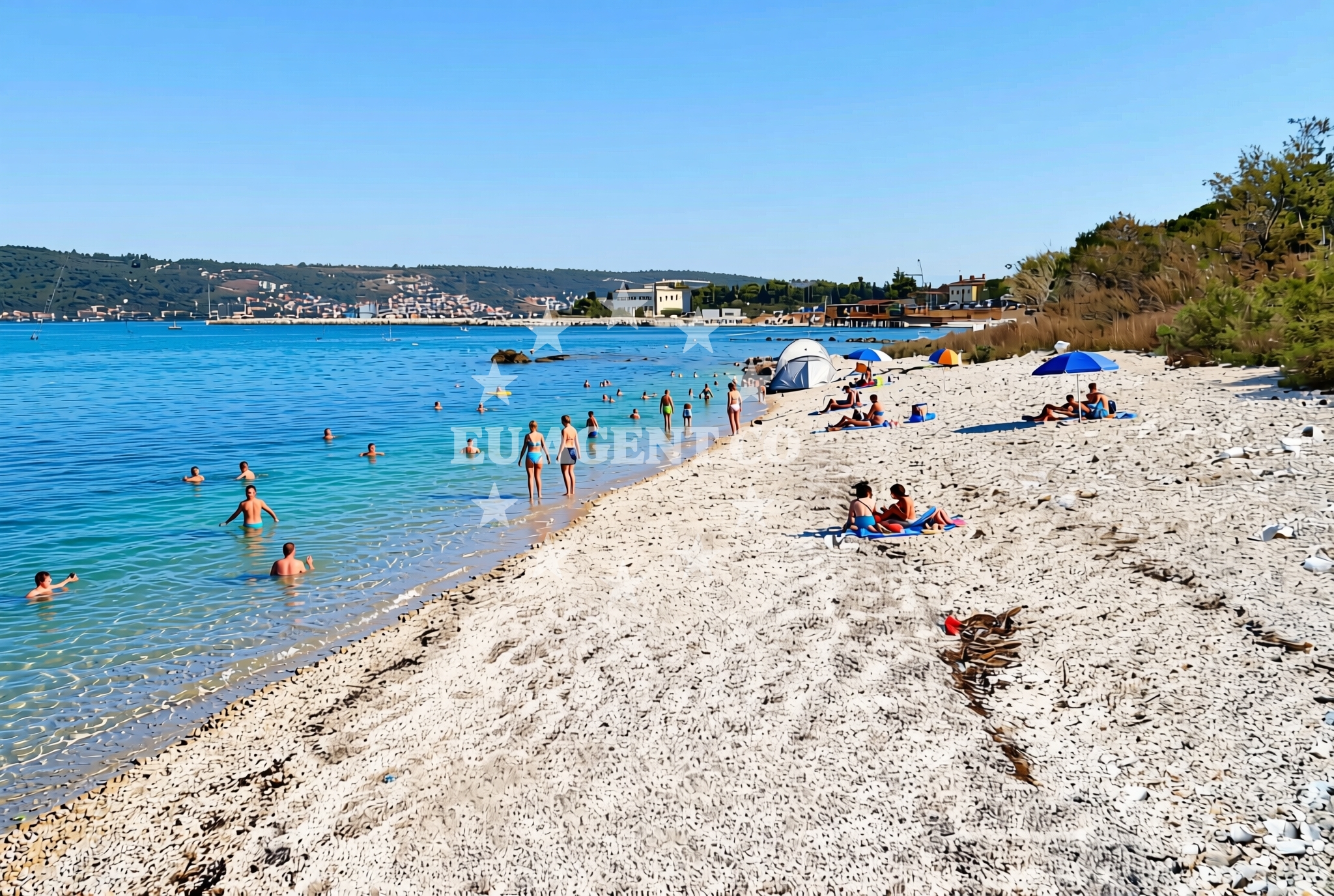 Additional view of Divulje istok, Kaštel Štafilić Beach in Divulje istok