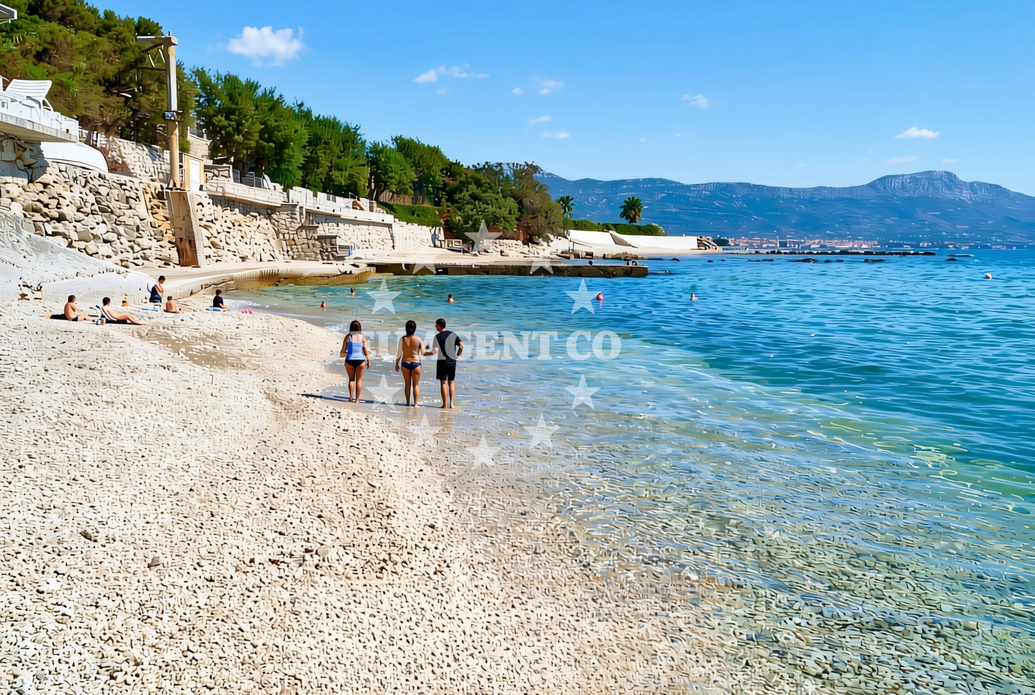 Additional view of Divulje istok, Kaštel Štafilić Beach in Divulje istok