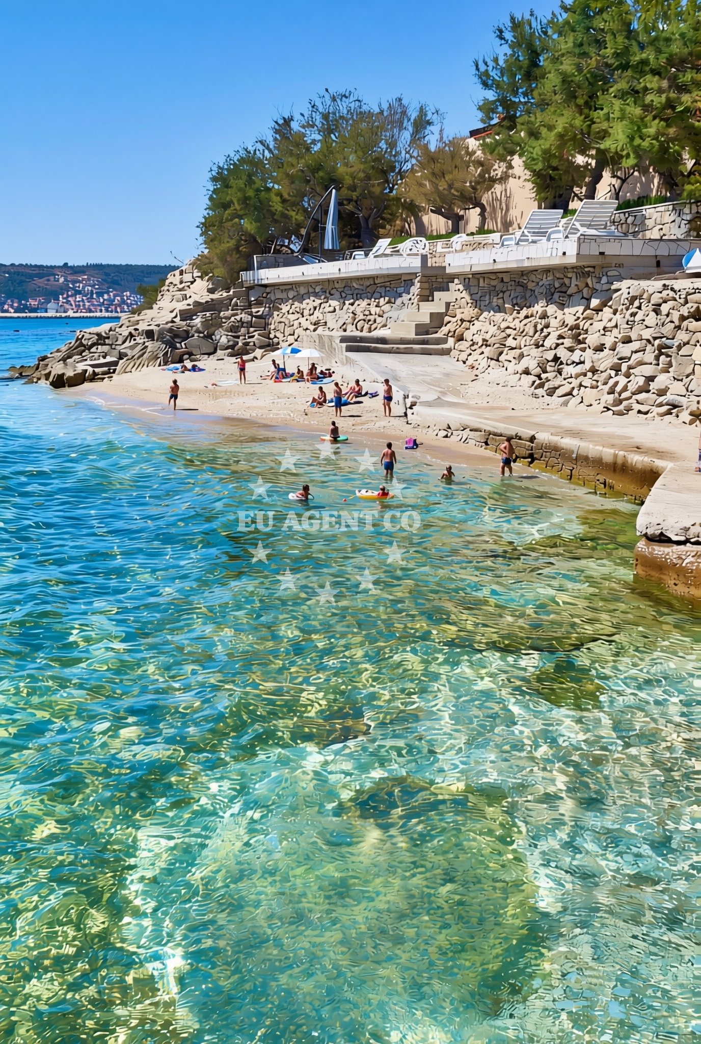 Additional view of Divulje istok, Kaštel Štafilić Beach in Divulje istok