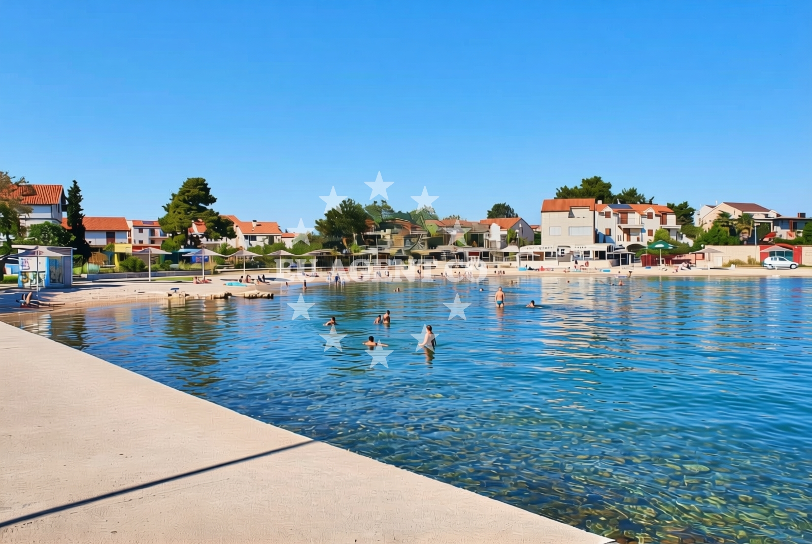 Additional view of Dječja plaža, Srima Beach in Dječja plaža