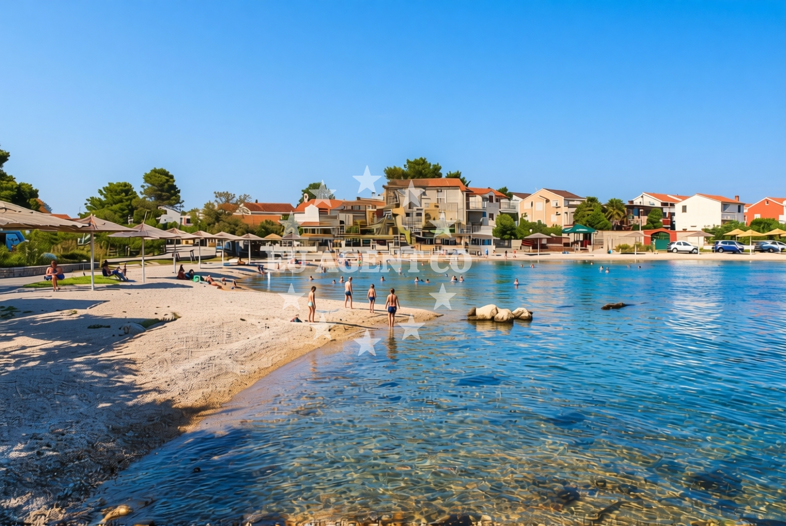 Additional view of Dječja plaža, Srima Beach in Dječja plaža