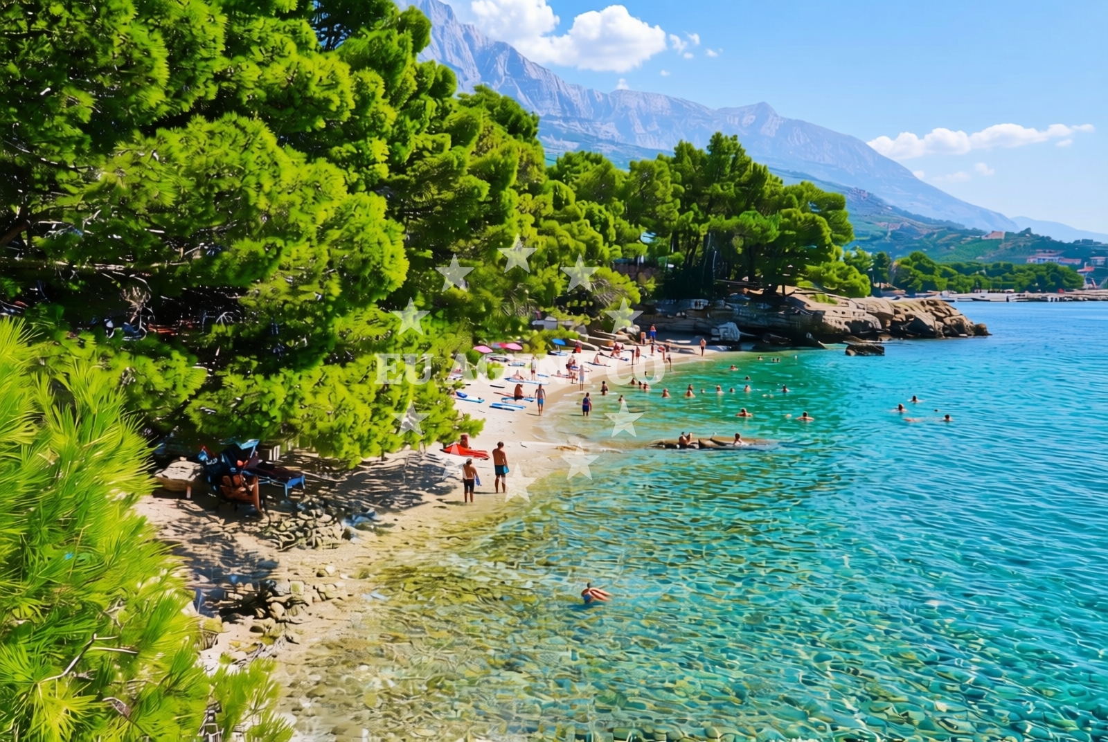 Additional view of Dječje selo, Promajna Beach in Dječje selo