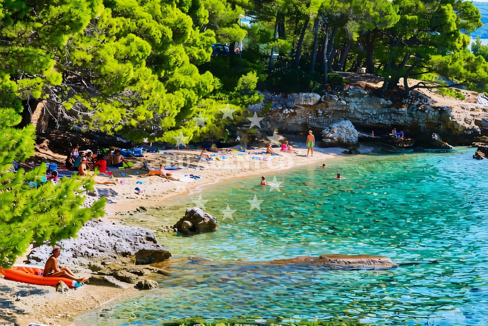 Additional view of Dječje selo, Promajna Beach in Dječje selo