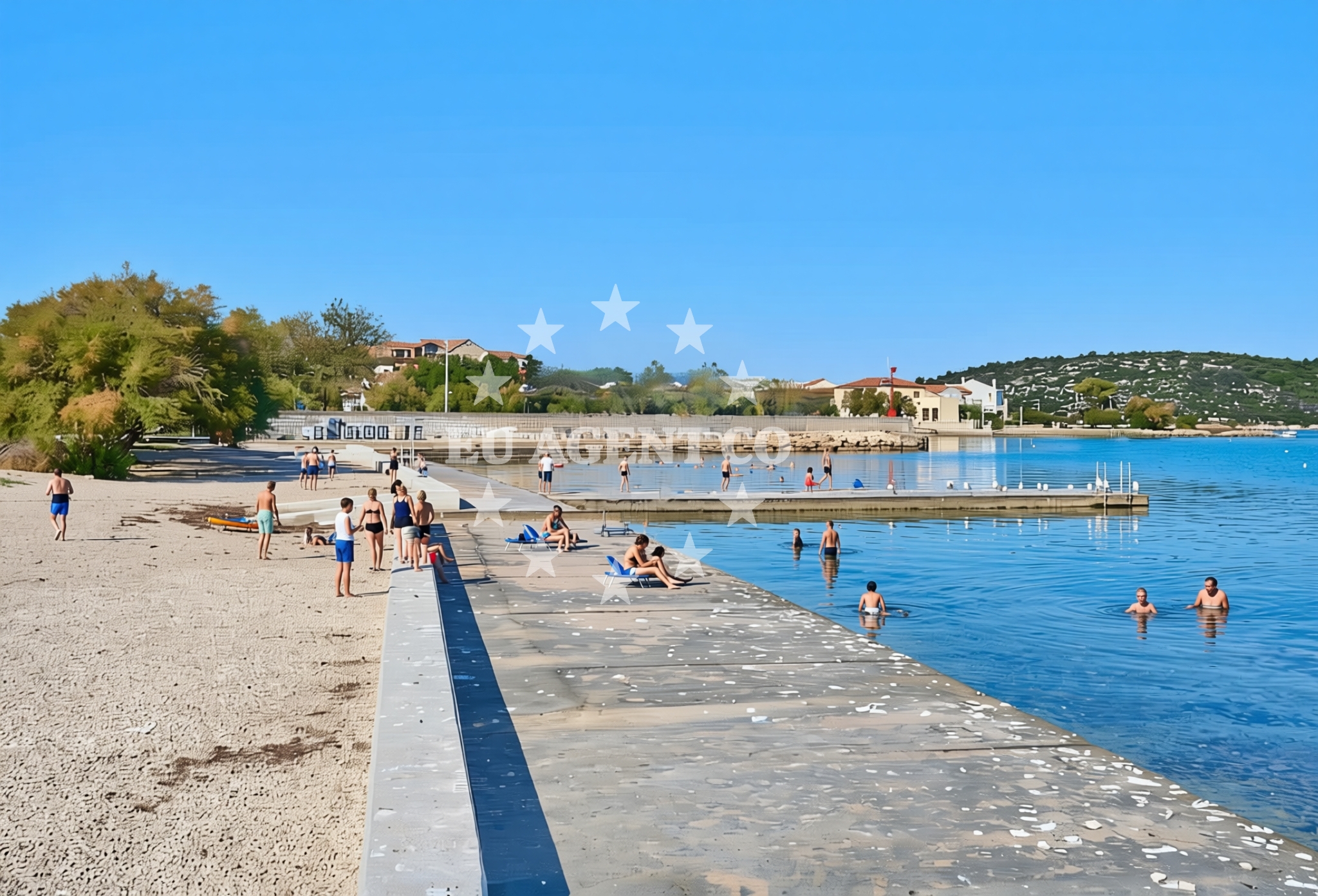 Additional view of Djelo beach in Put sv. Mihovila 15 A, Raslina