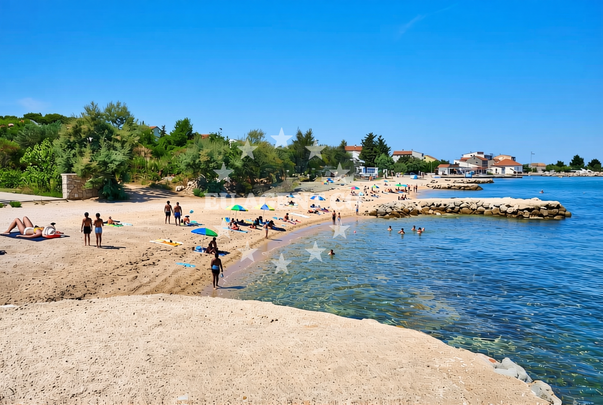 Additional view of Dobropoljana (Pašman): beaches and coves (1) in Dobropoljana (Pašman)