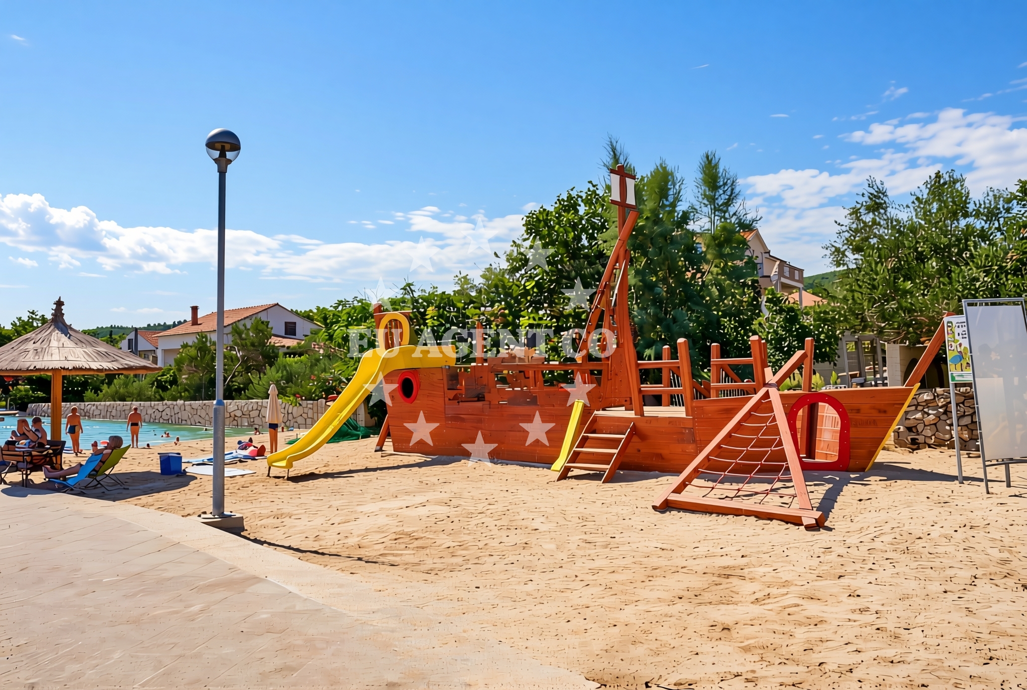 Additional view of Dobropoljana (Pašman): beaches and coves (1) in Dobropoljana (Pašman)