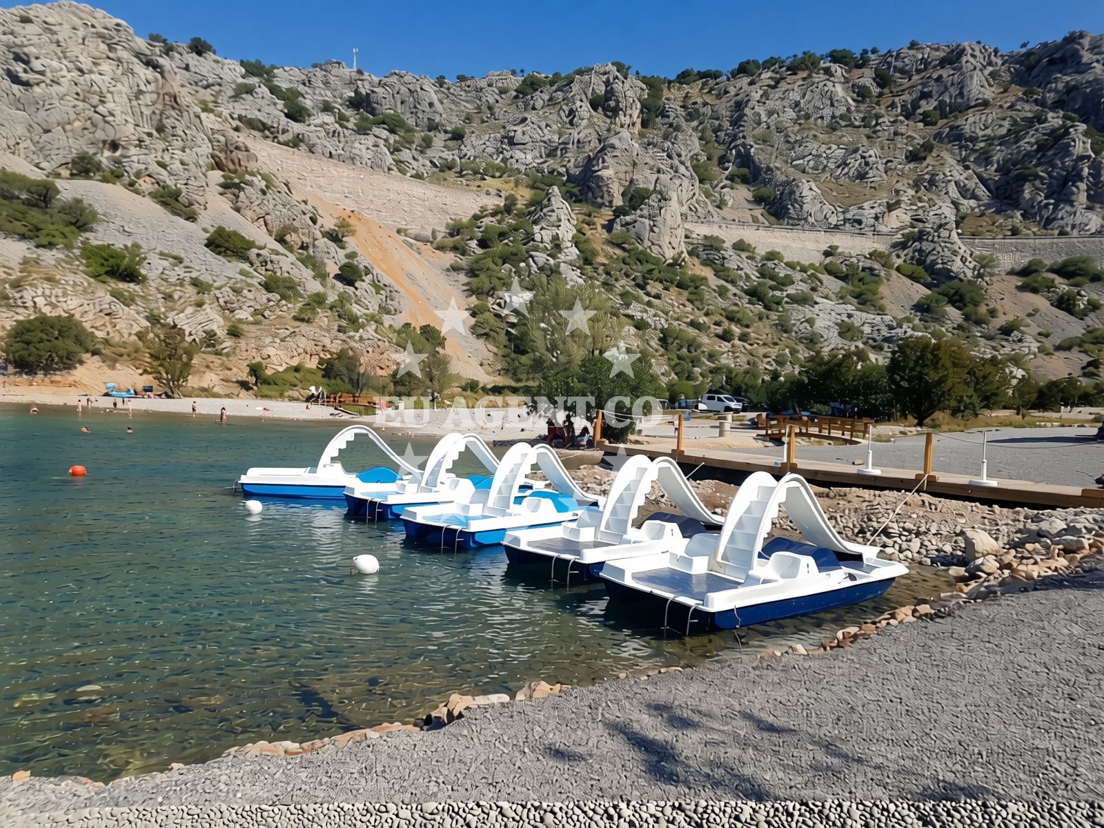 Additional view of Dog beach in Dugno 43, Povile