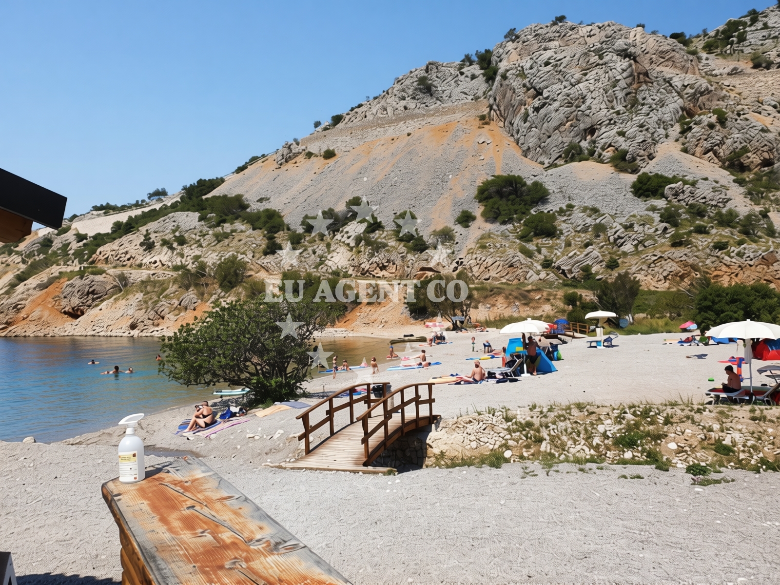 Additional view of Dog beach in Dugno 43, Povile