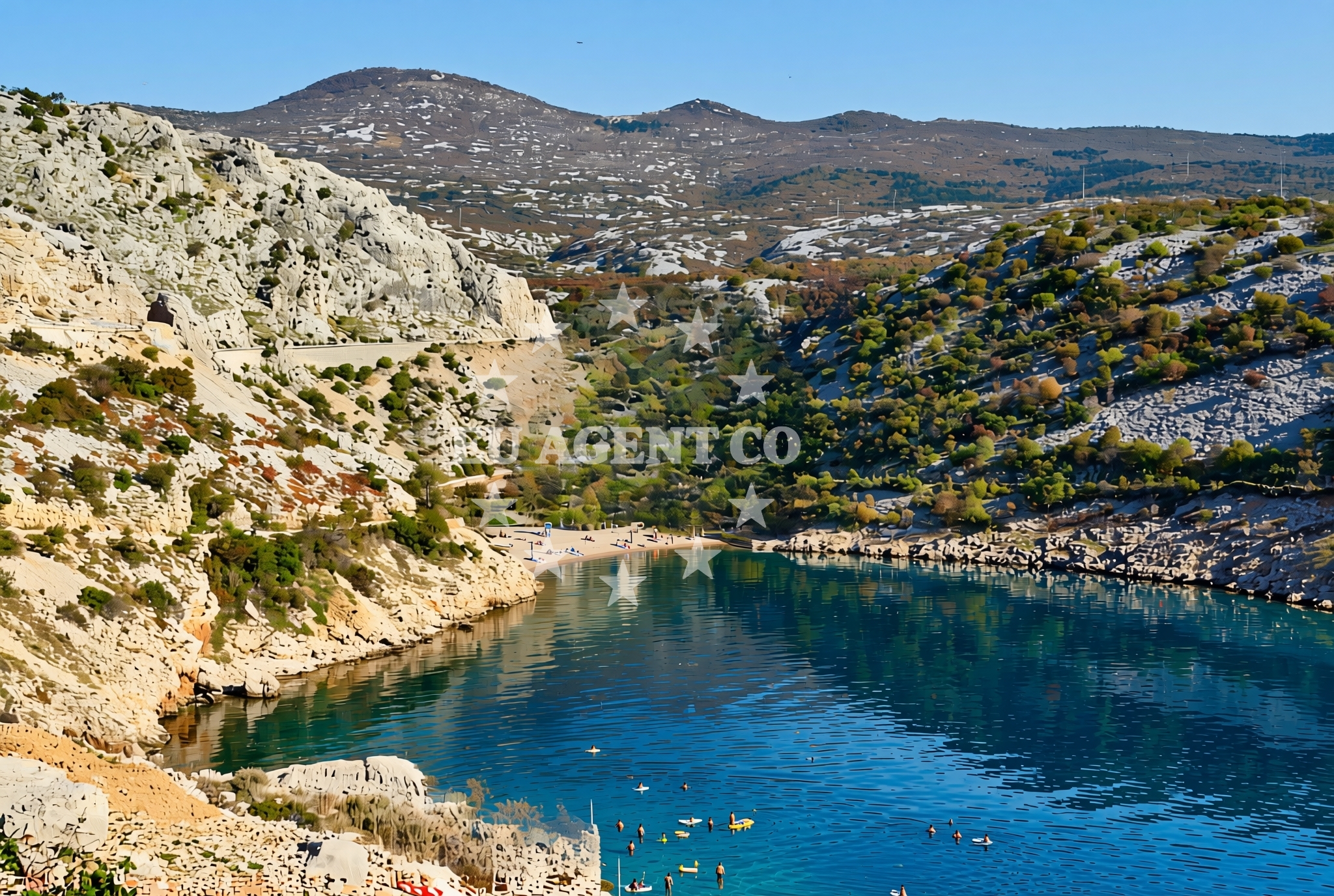 Additional view of Dog beach in Dugno 43, Povile