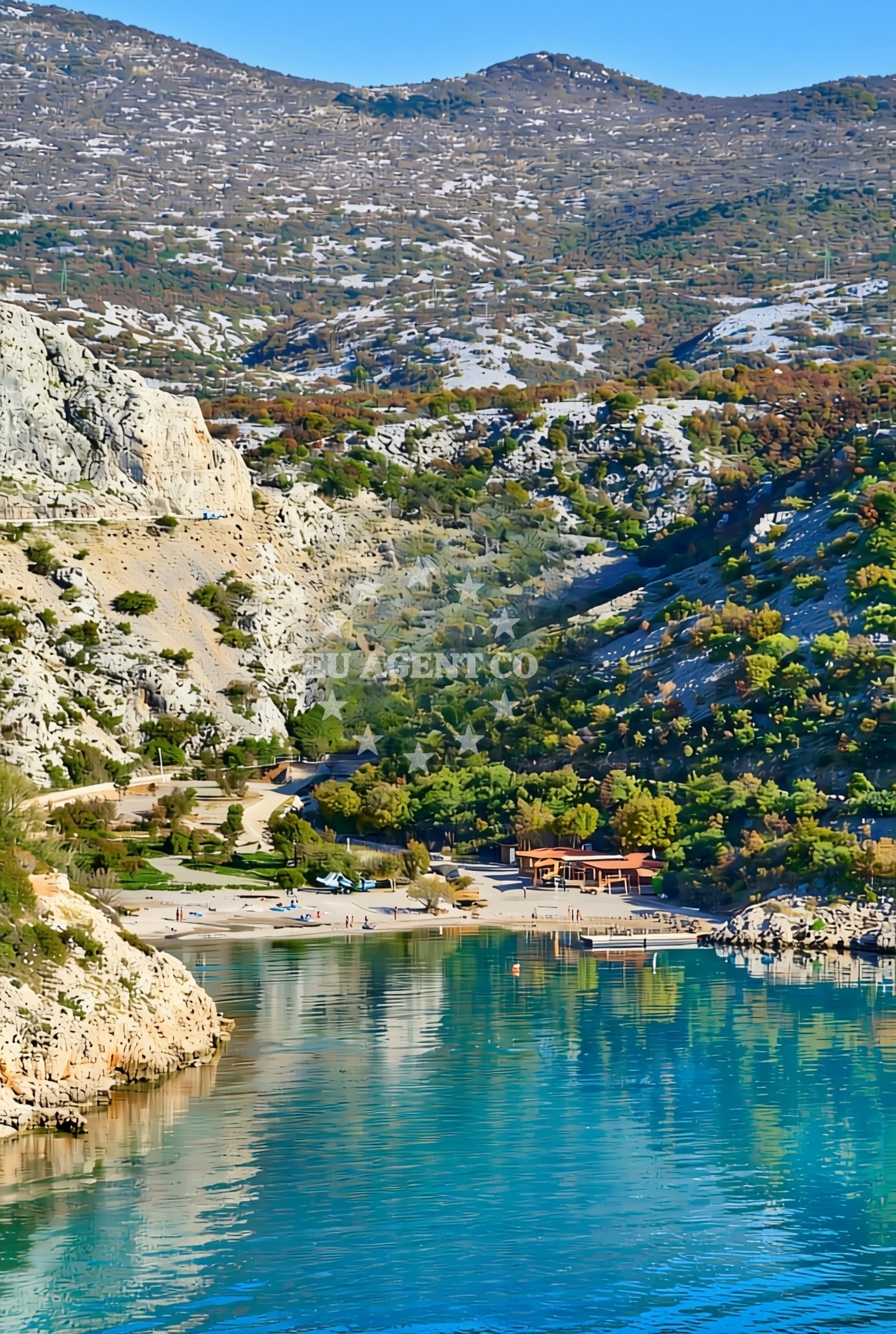 Additional view of Dog beach in Dugno 43, Povile