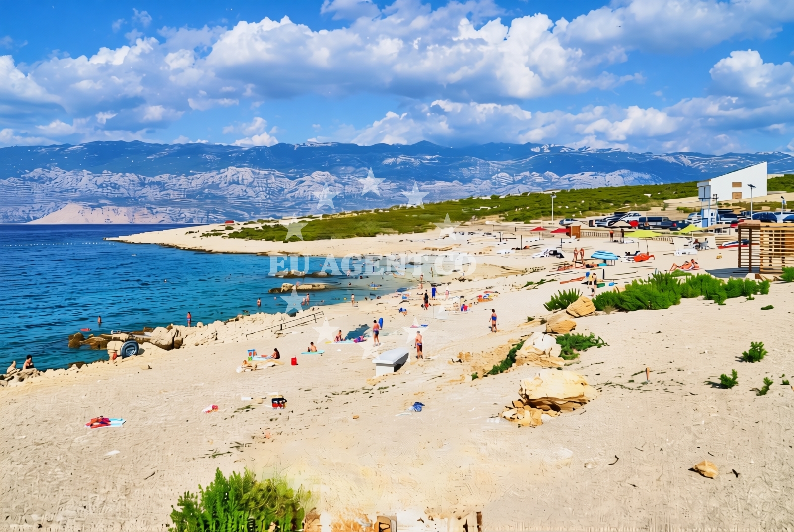 Additional view of Dog Beach Jadra in Porat 12, Stara Novalja