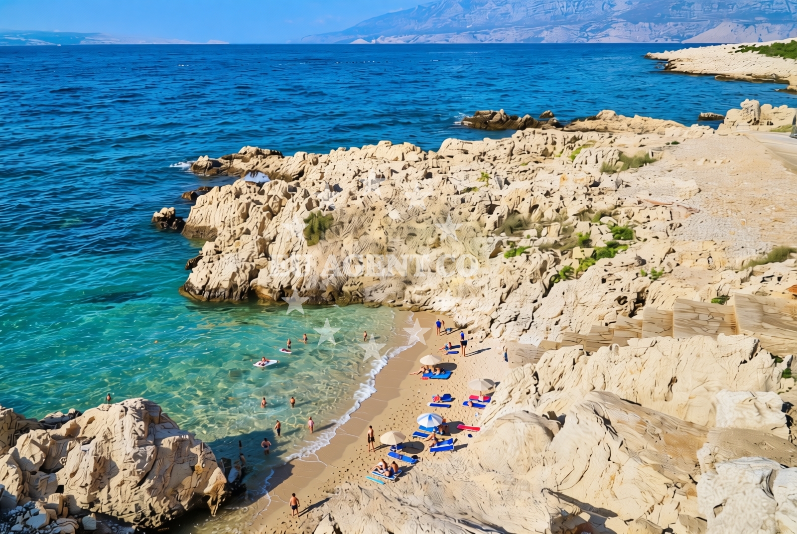 Additional view of Dog Beach Jadra in Porat 12, Stara Novalja