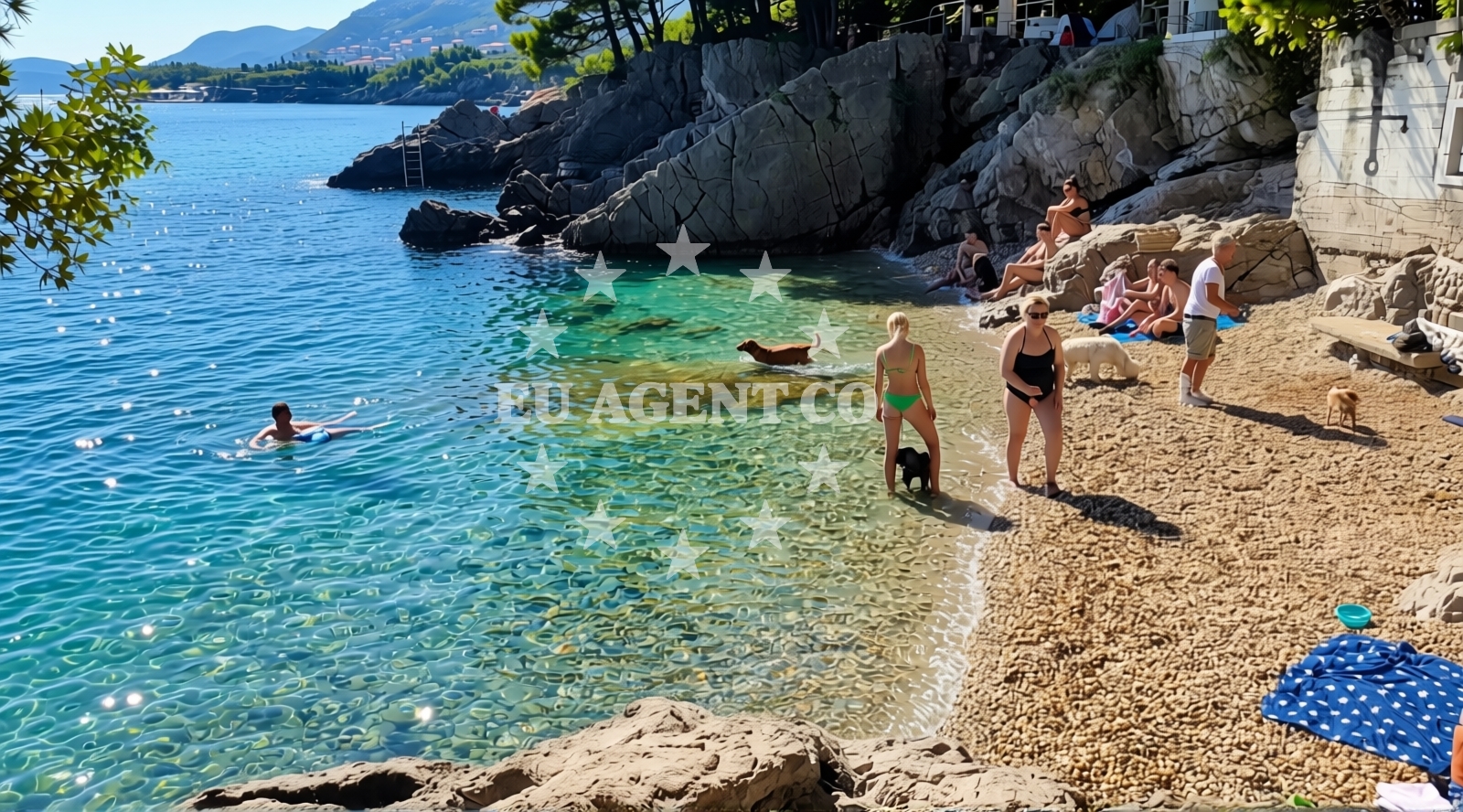 Additional view of Dog Beach Opatija in Antona Raspora 24, Opatija