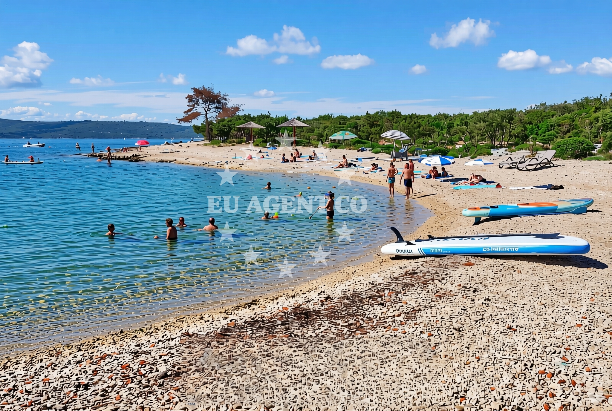 Additional view of Dog Beach Ugljan in Put uvale suha 1, Ugljan