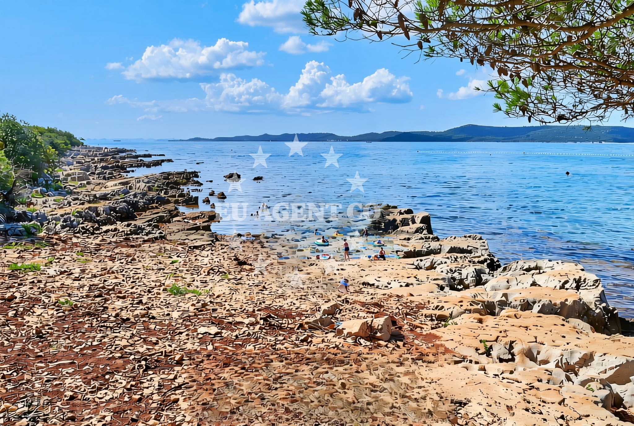 Additional view of Dog Beach Ugljan in Put uvale suha 1, Ugljan