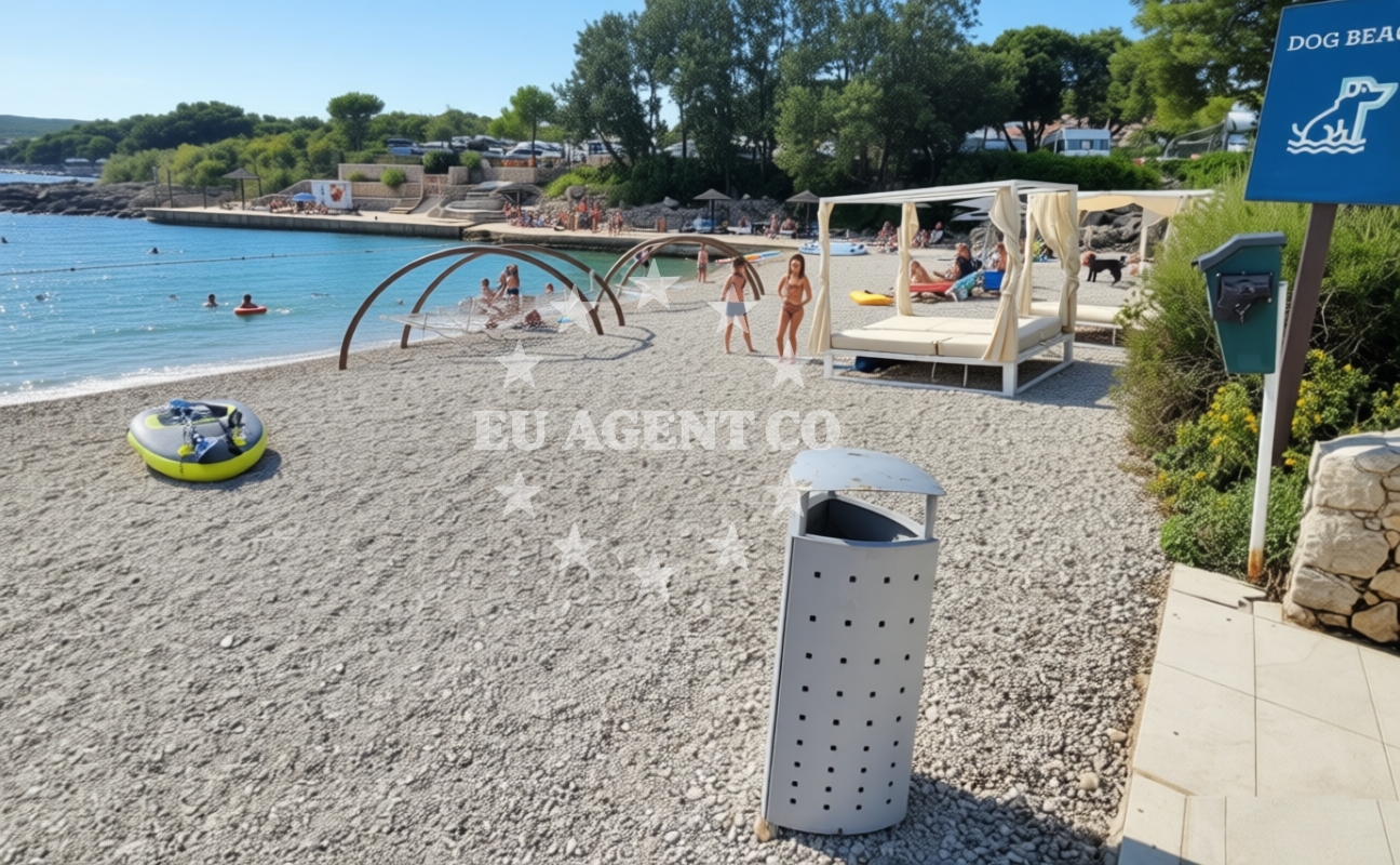 Additional view of Dog's Beach Politin in Narodnog Preporoda 80, Krk