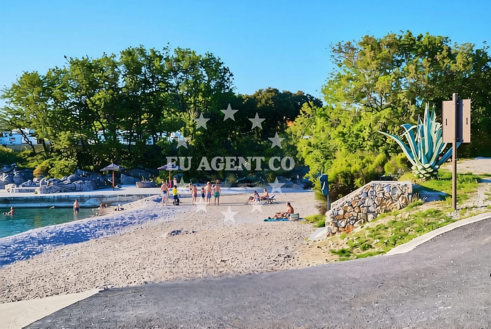 Additional view of Dog's Beach Politin in Narodnog Preporoda 80, Krk