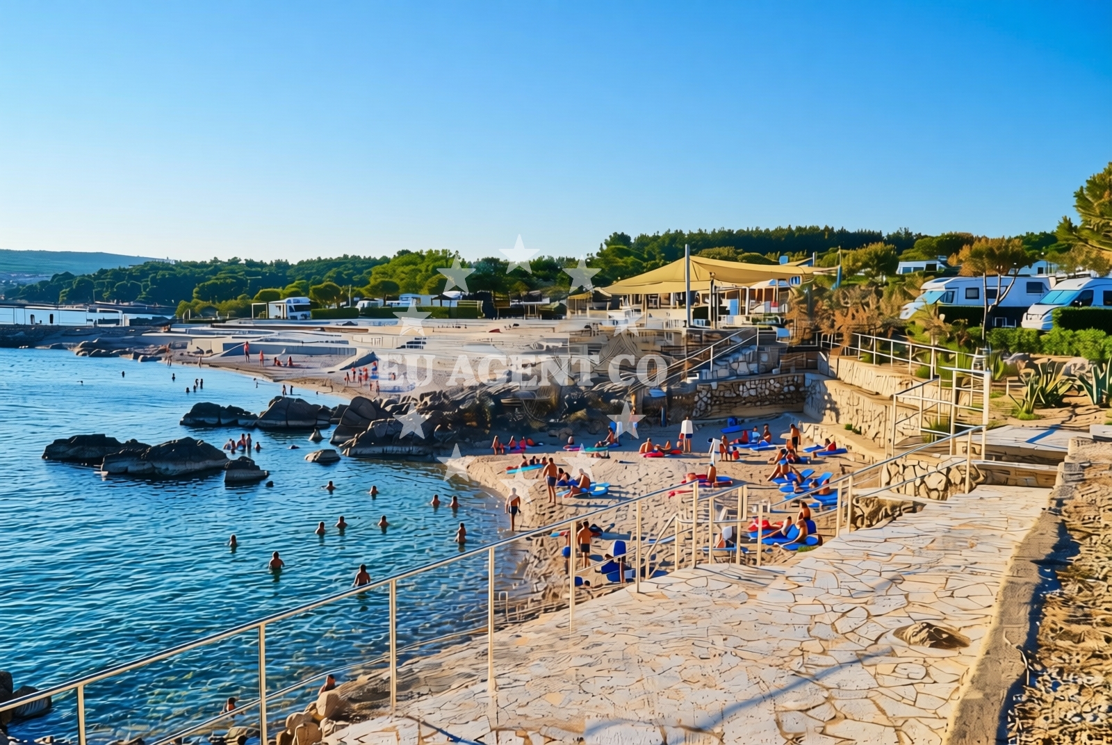 Additional view of Dog's Beach Politin in Narodnog Preporoda 80, Krk
