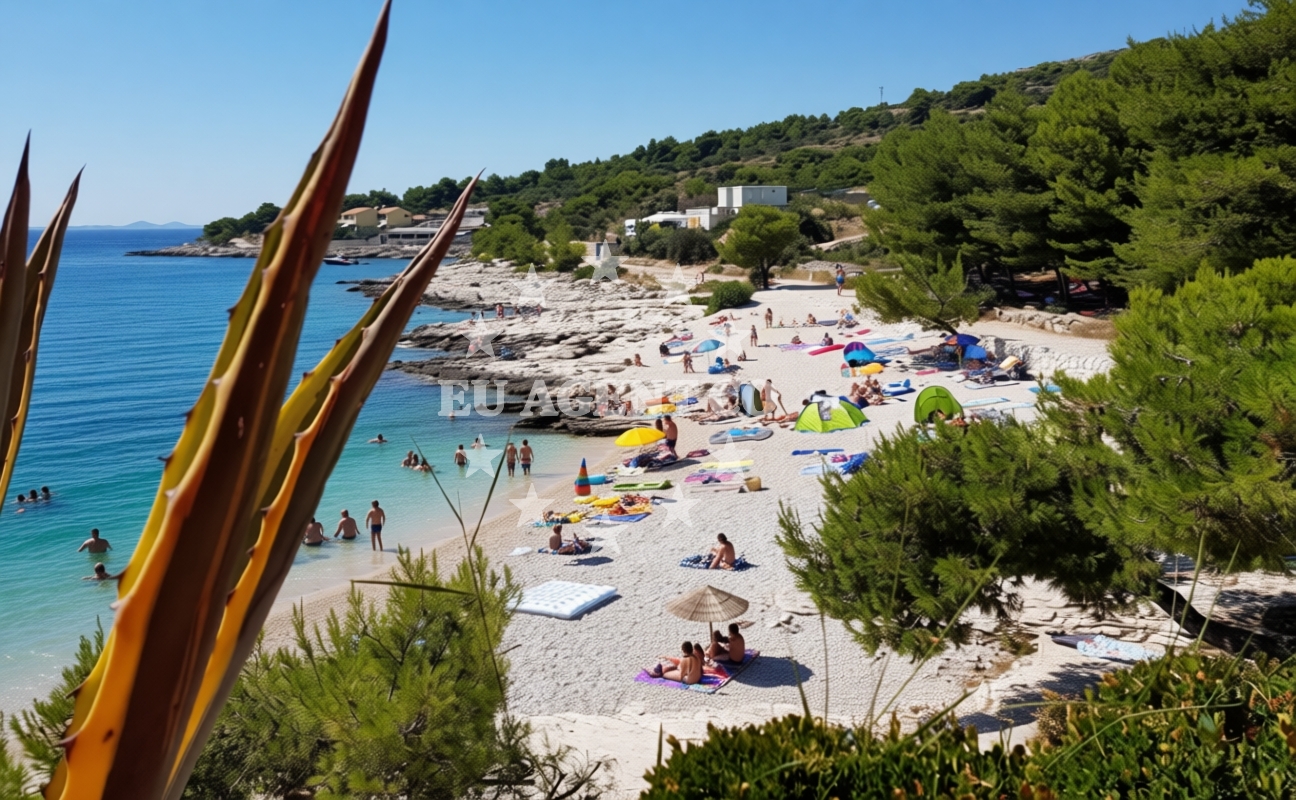 Additional view of Dolac beach in Ul. Rtić I 9A Apartment, Dolac