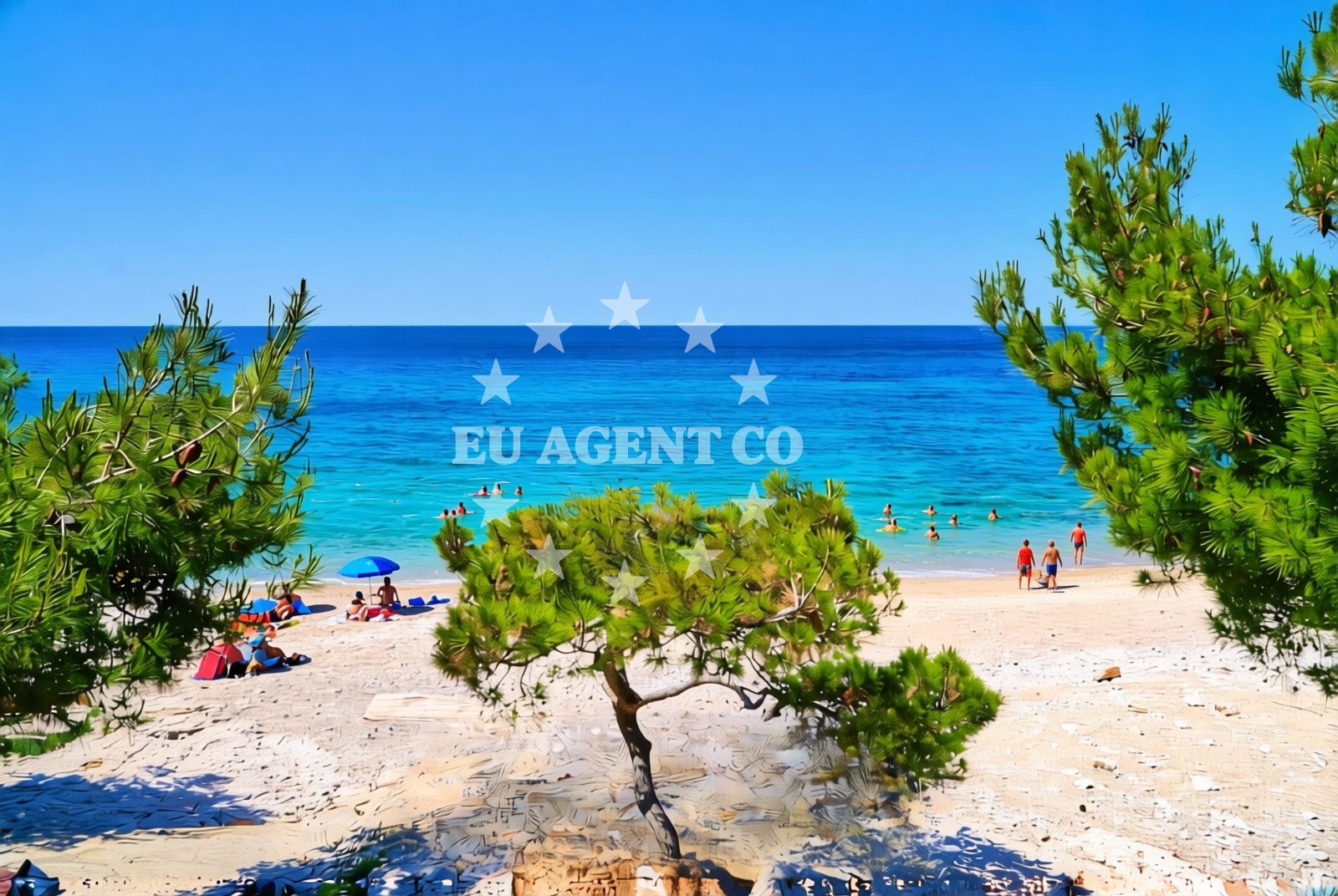 Additional view of Dolac beach in Ul. Rtić I 9A Apartment, Dolac