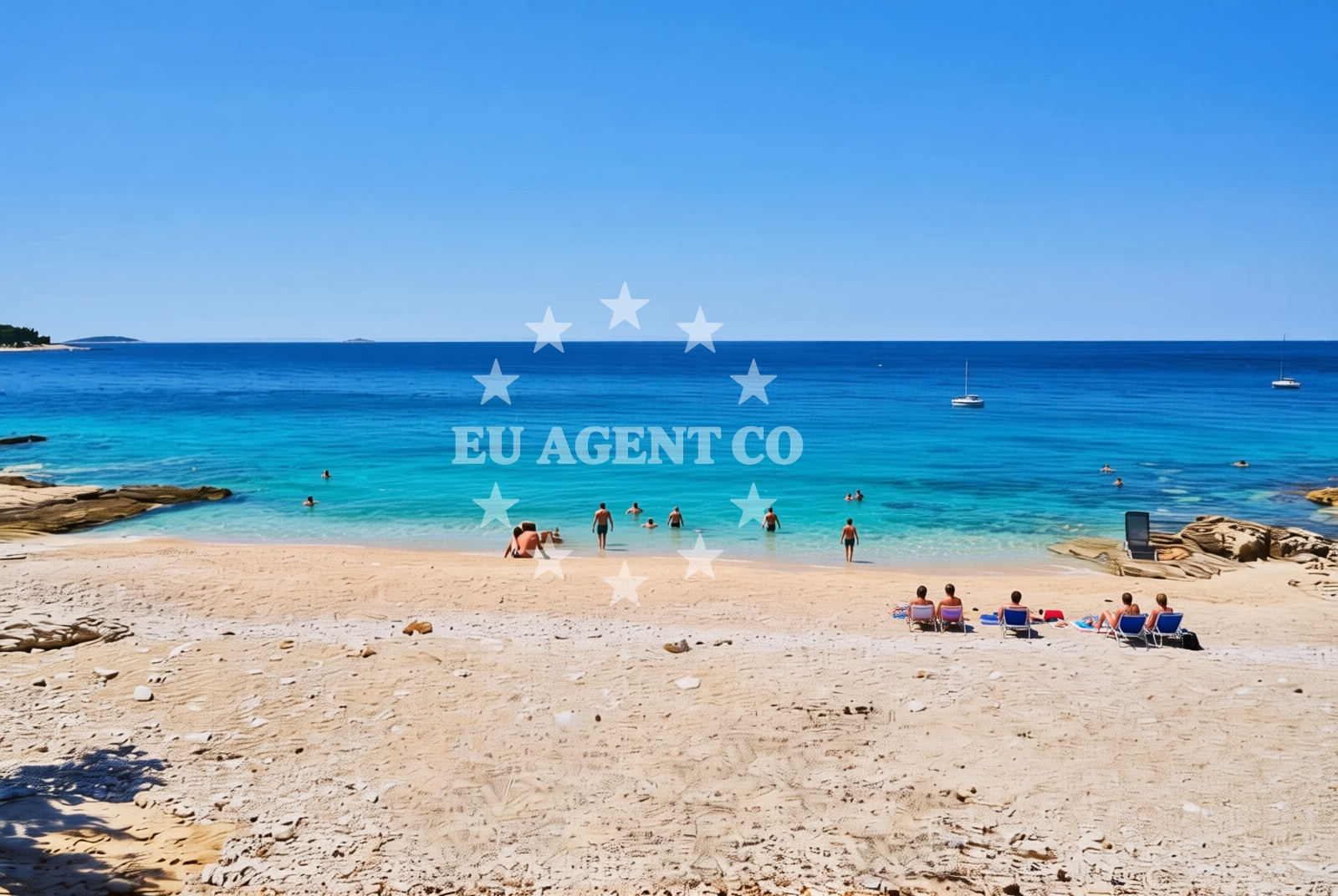 Additional view of Dolac beach in Ul. Rtić I 9A Apartment, Dolac