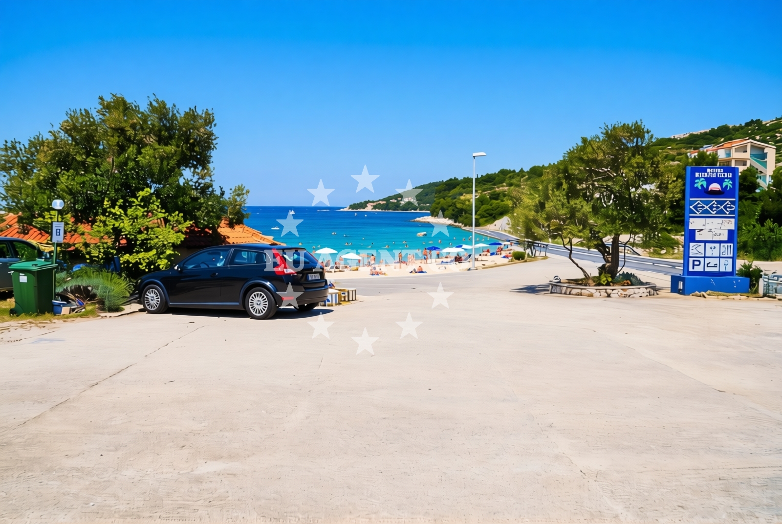 Additional view of Dolac beach in Ul. Rtić I 9A Apartment, Dolac