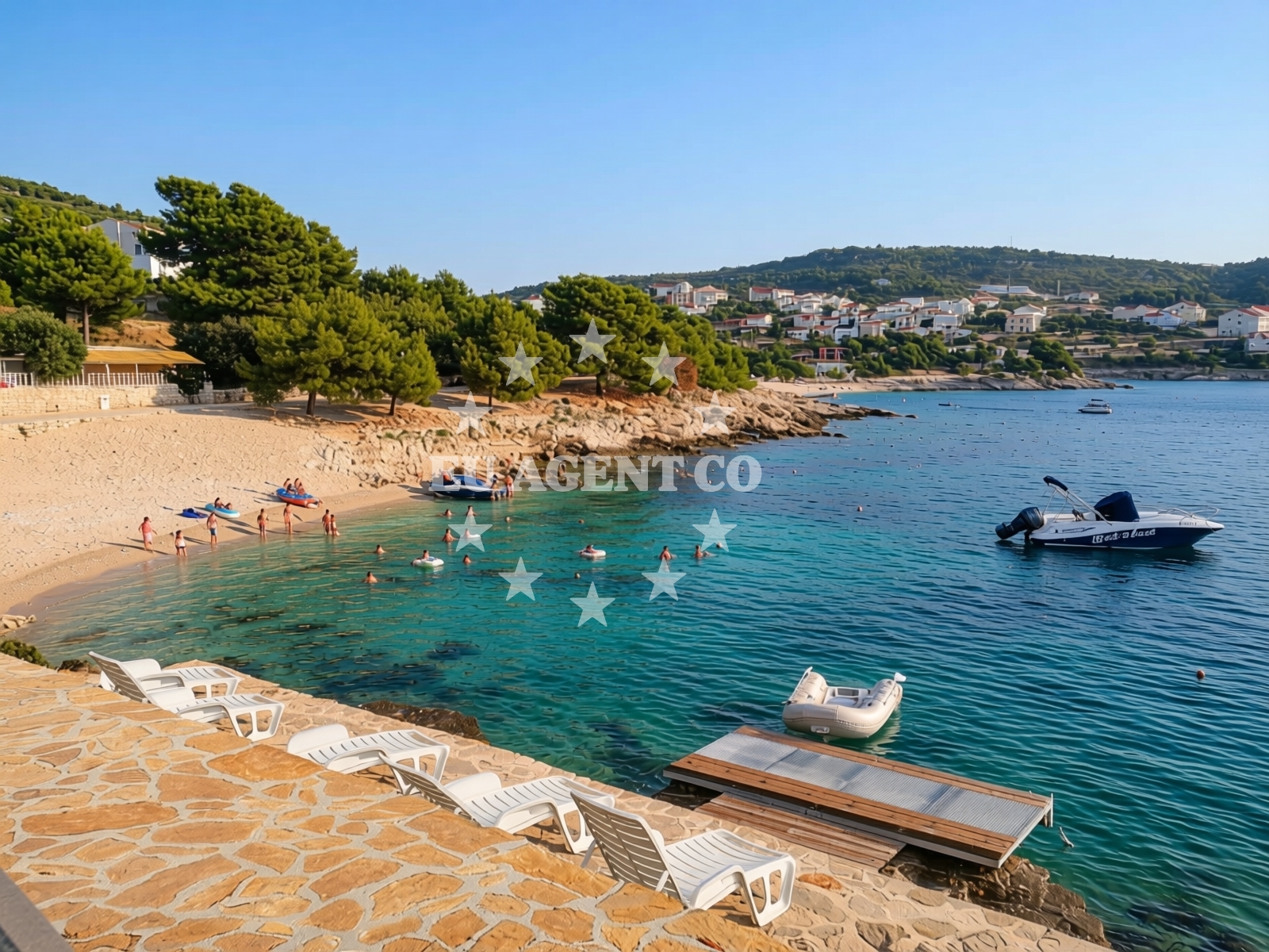 Additional view of Dolac II beach in Rtic II, Primošten